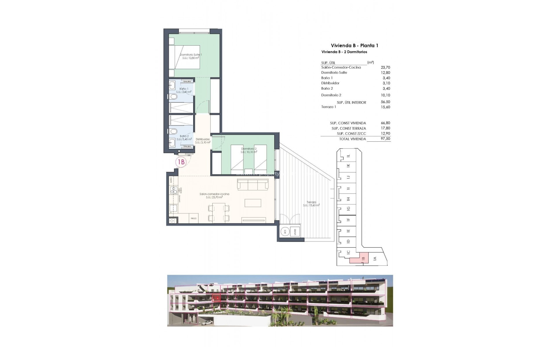 Neubau - Wohnung - Benijofar - Pueblo