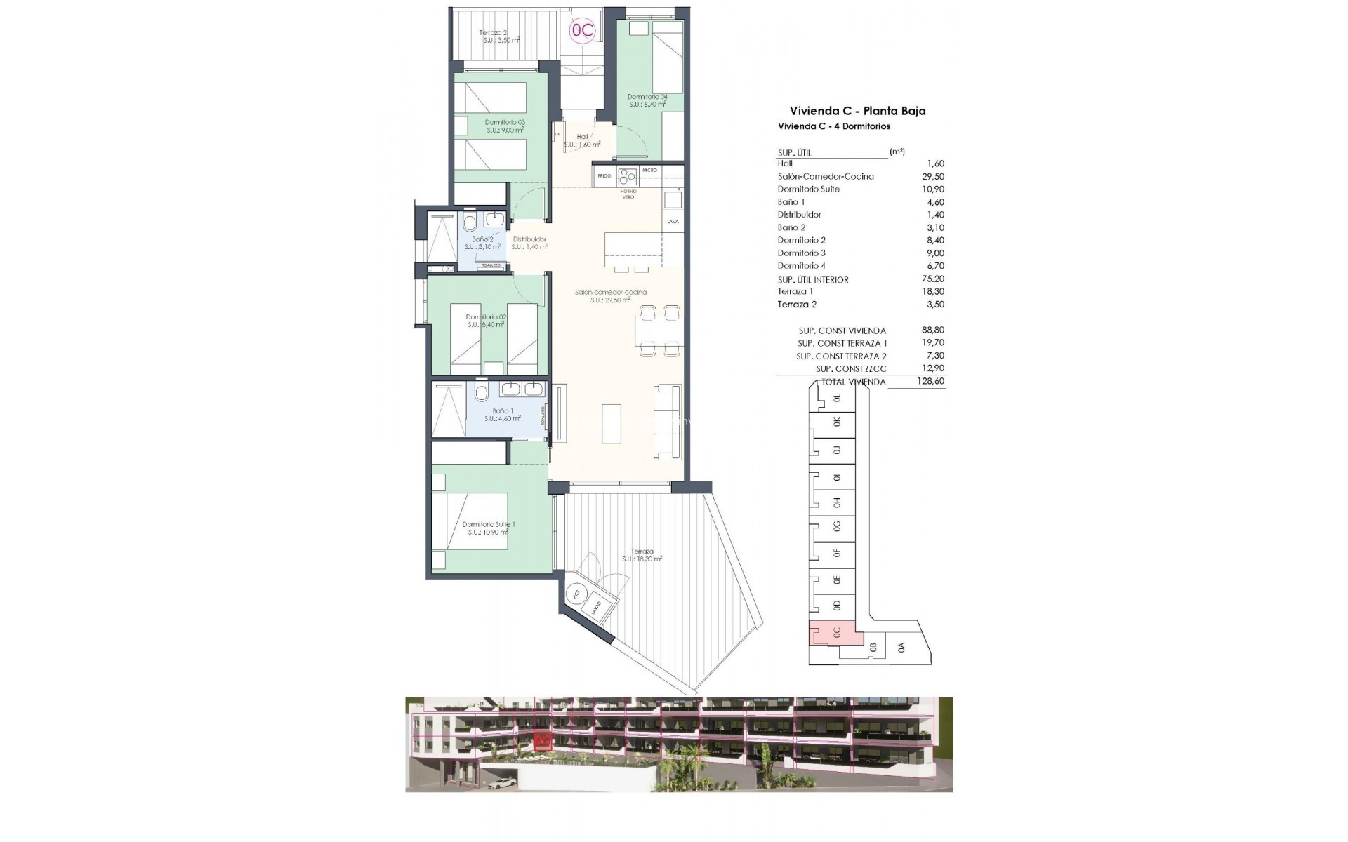 Neubau - Wohnung - Benijofar - Pueblo