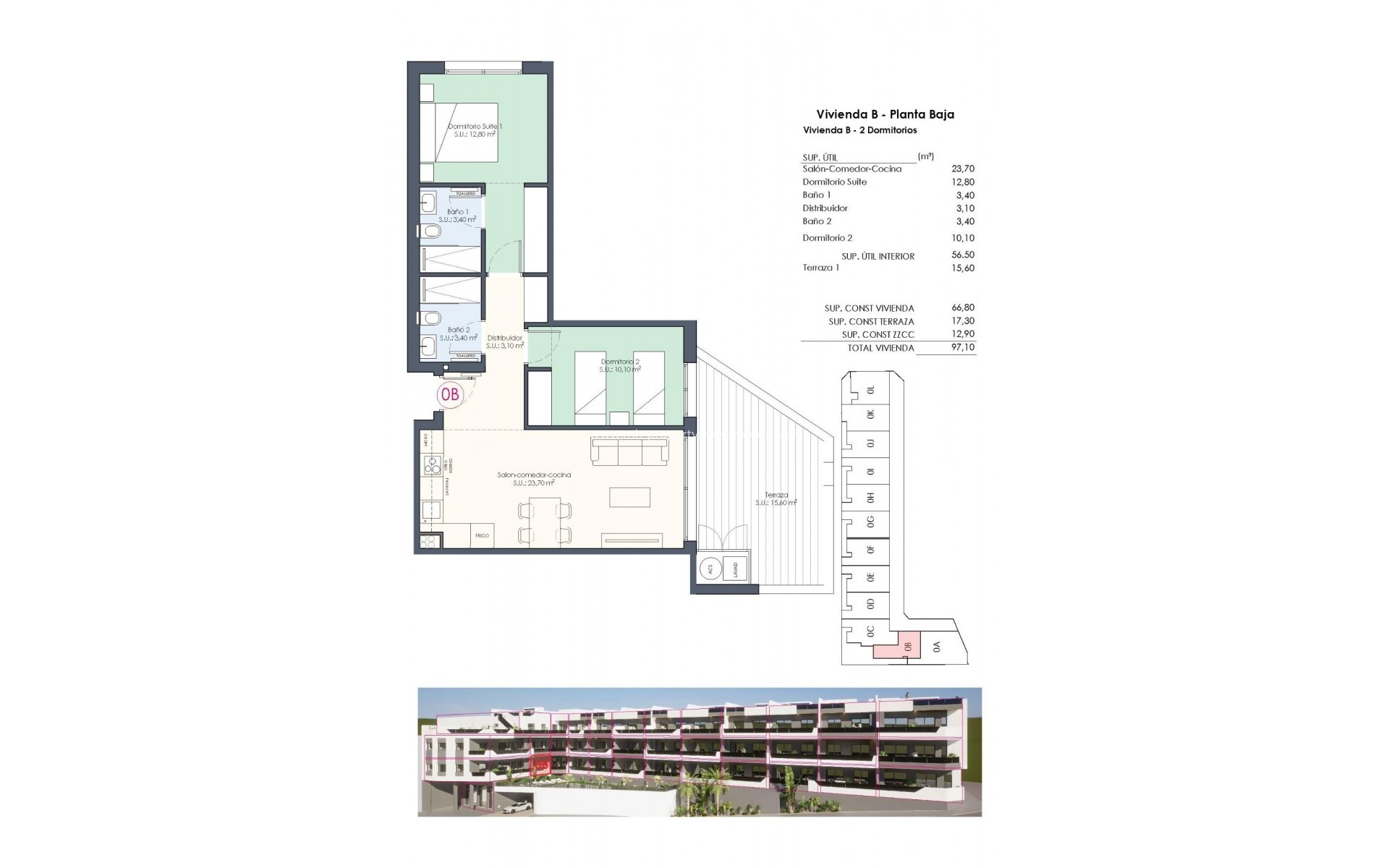 Neubau - Wohnung - Benijofar - Pueblo