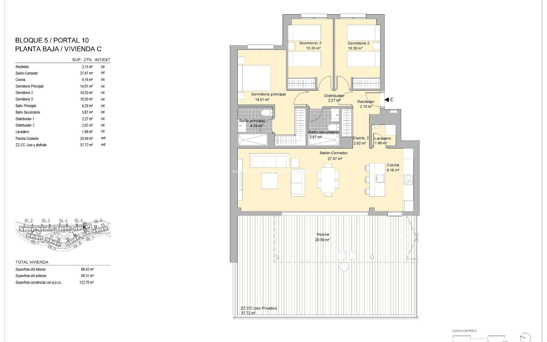 Neubau - Wohnung - Casares - Casares Costa