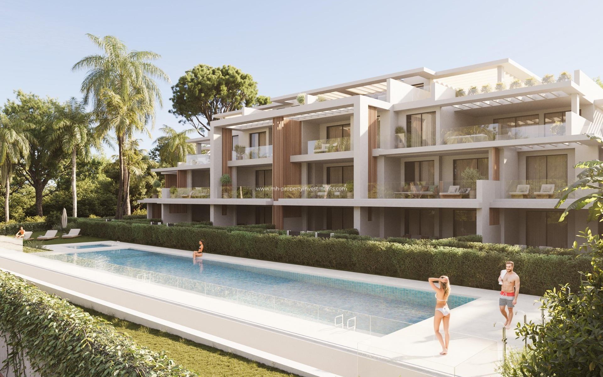 Neubau - Wohnung - Estepona - Resinera Voladilla