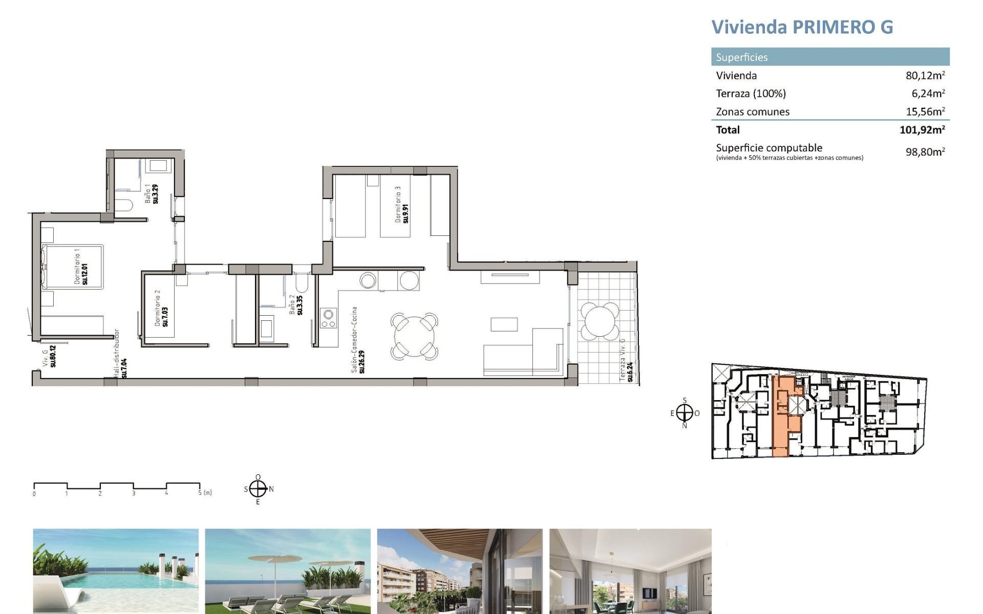 Neubau - Wohnung - Guardamar del Segura - Pueblo