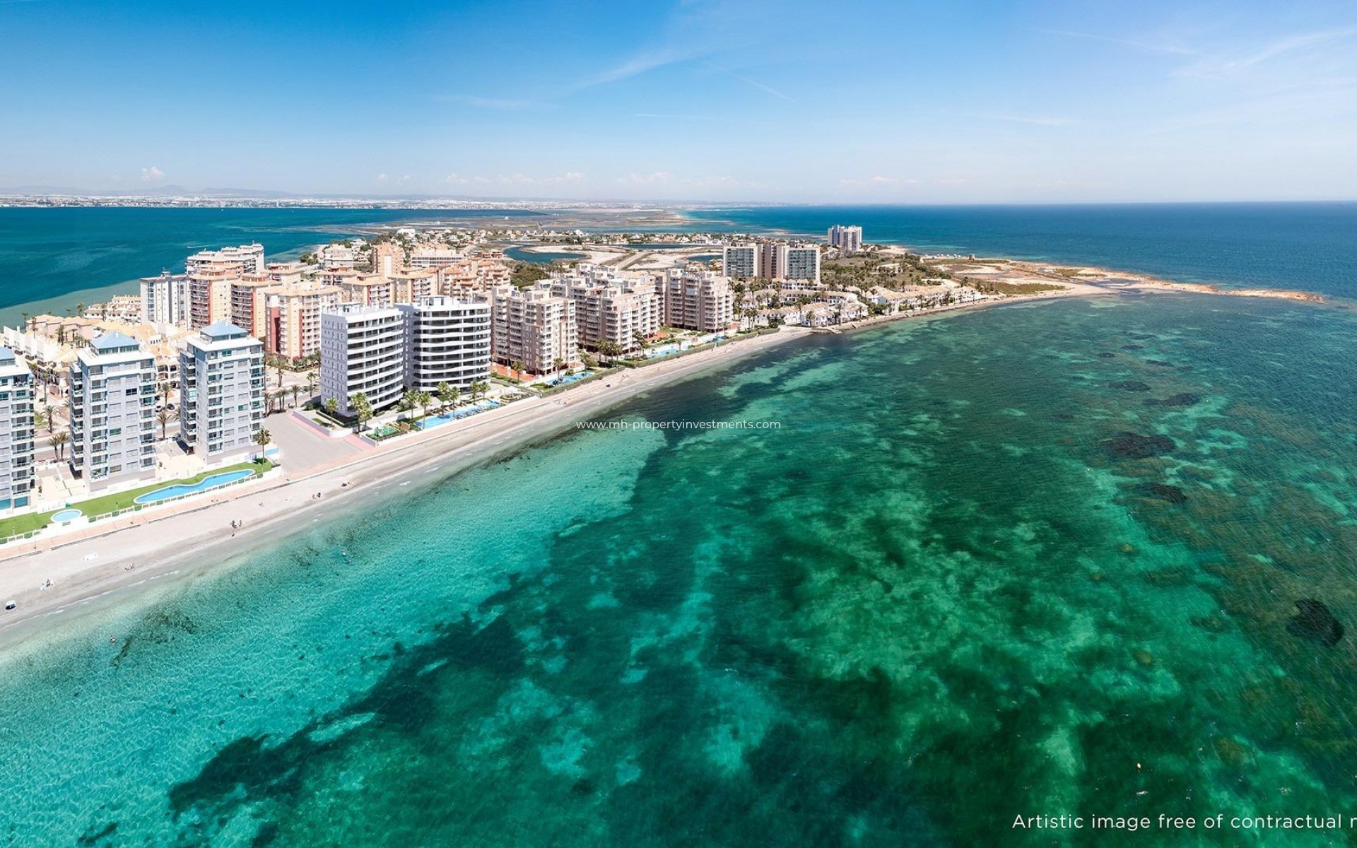 Neubau - Wohnung - La Manga del Mar Menor - 1ª Linea Del Mar Mediterraneo