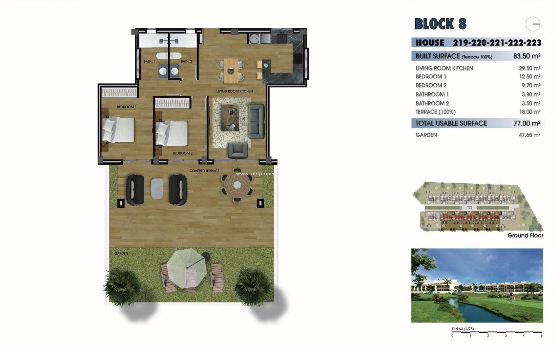 Neubau - Wohnung - Los Alcázares - La Serena Golf