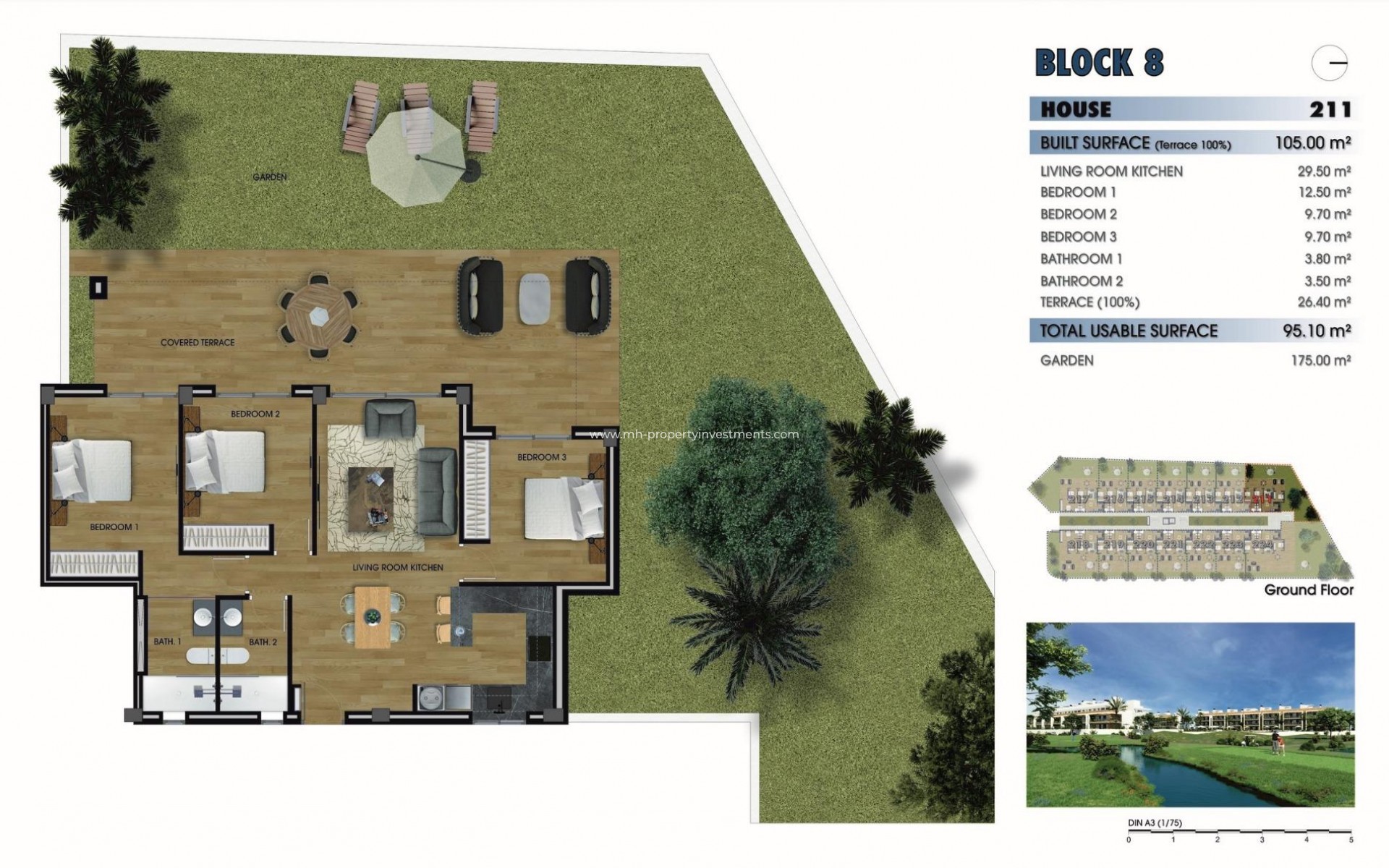 Neubau - Wohnung - Los Alcázares - La Serena Golf