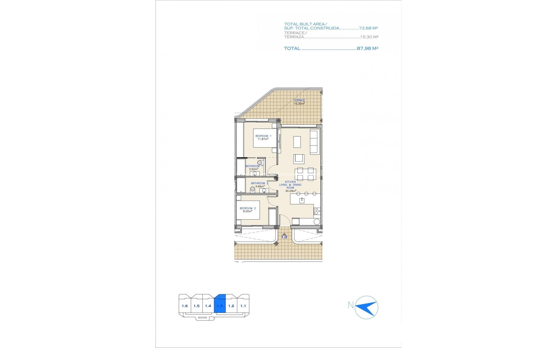 Neubau - Wohnung - Los Alcázares - Serena Golf