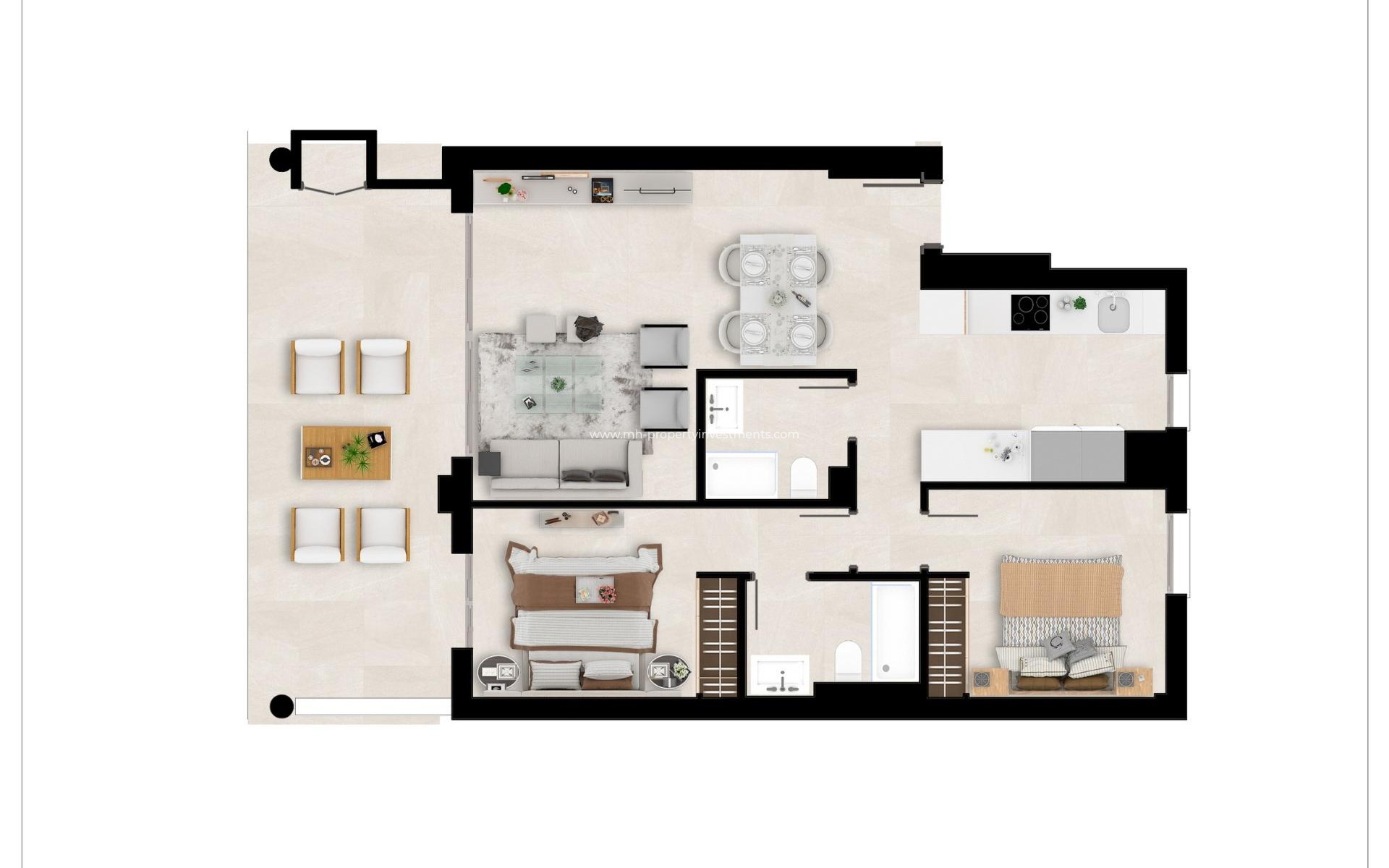 Neubau - Wohnung - Mijas - Calanova