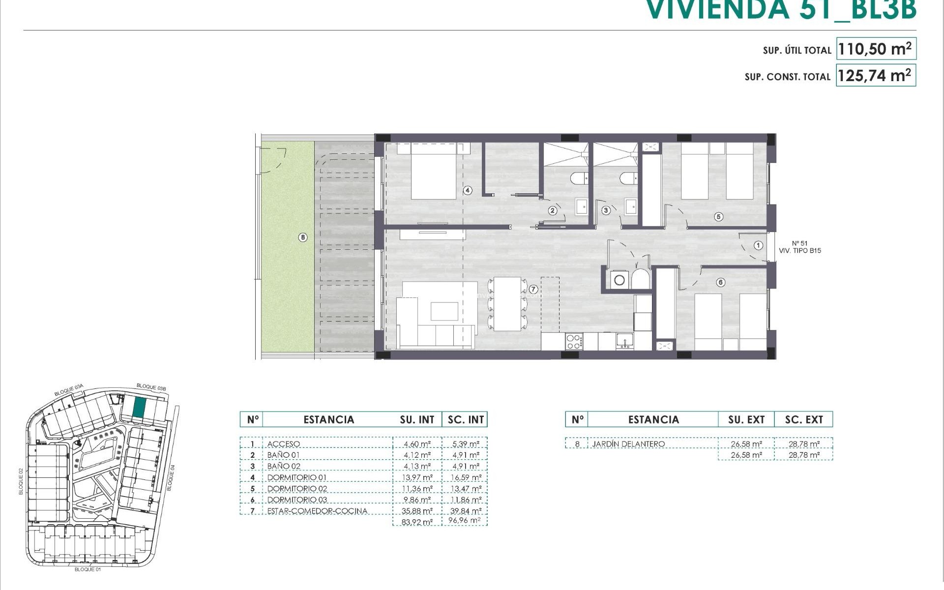 Neubau - Wohnung - Monforte del Cid - Alenda Golf