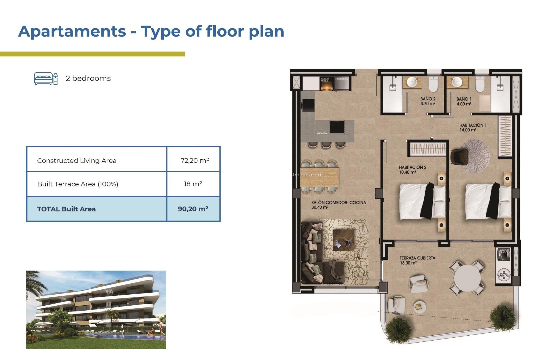 Neubau - Wohnung - Orihuela Costa - La Ciñuelica