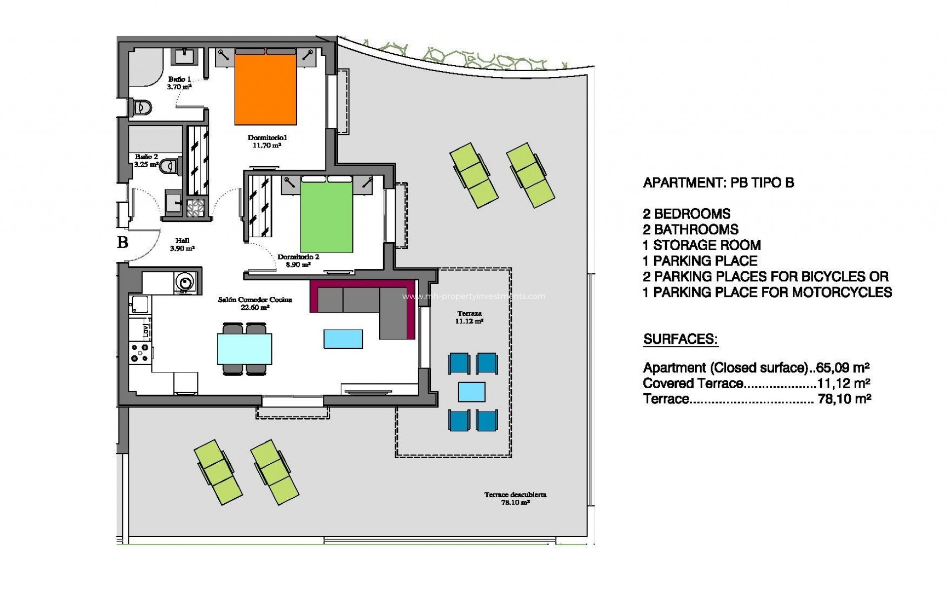 Neubau - Wohnung - Orihuela Costa - Las Filipinas