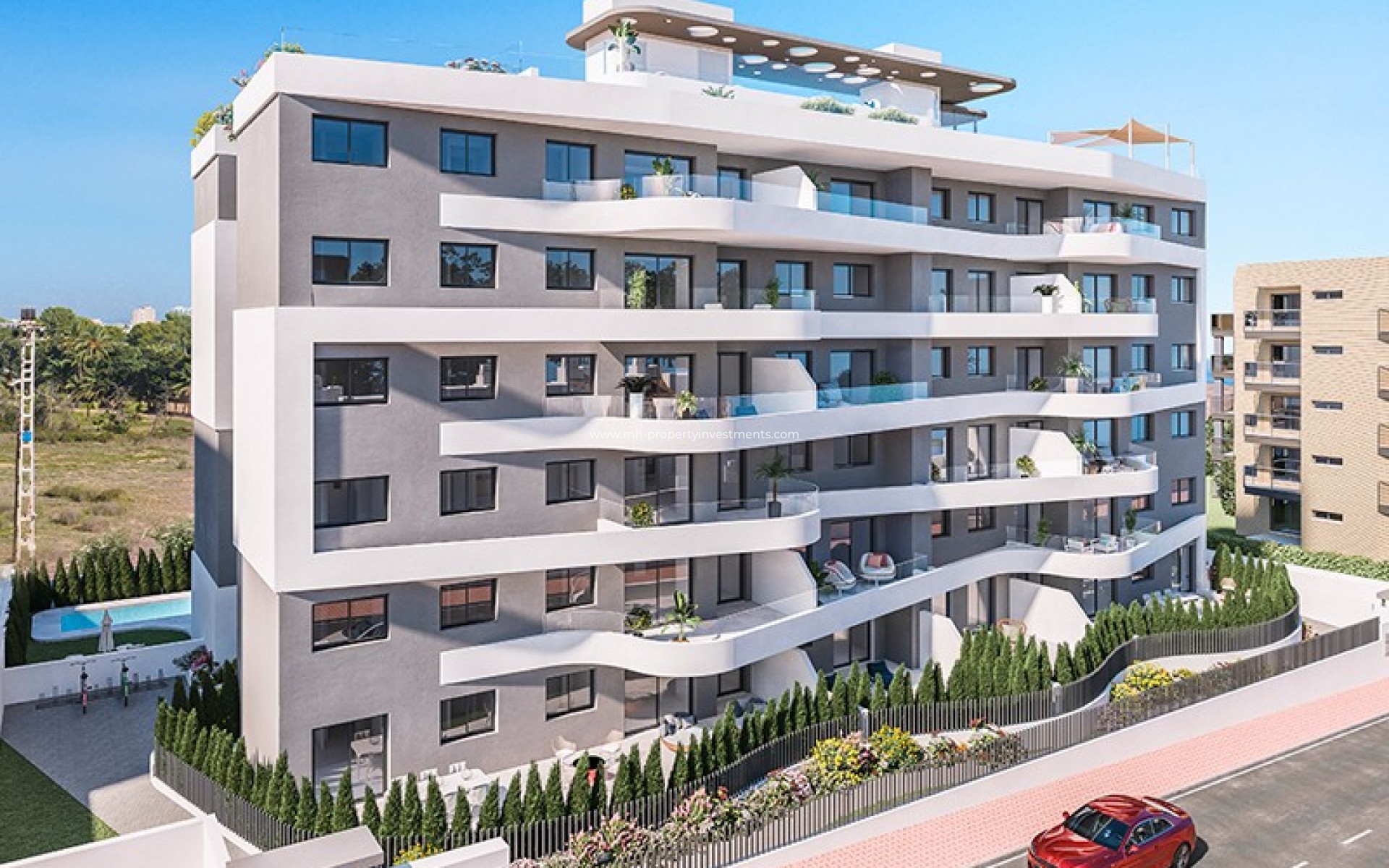 Neubau - Wohnung - Orihuela Costa - Punta Prima