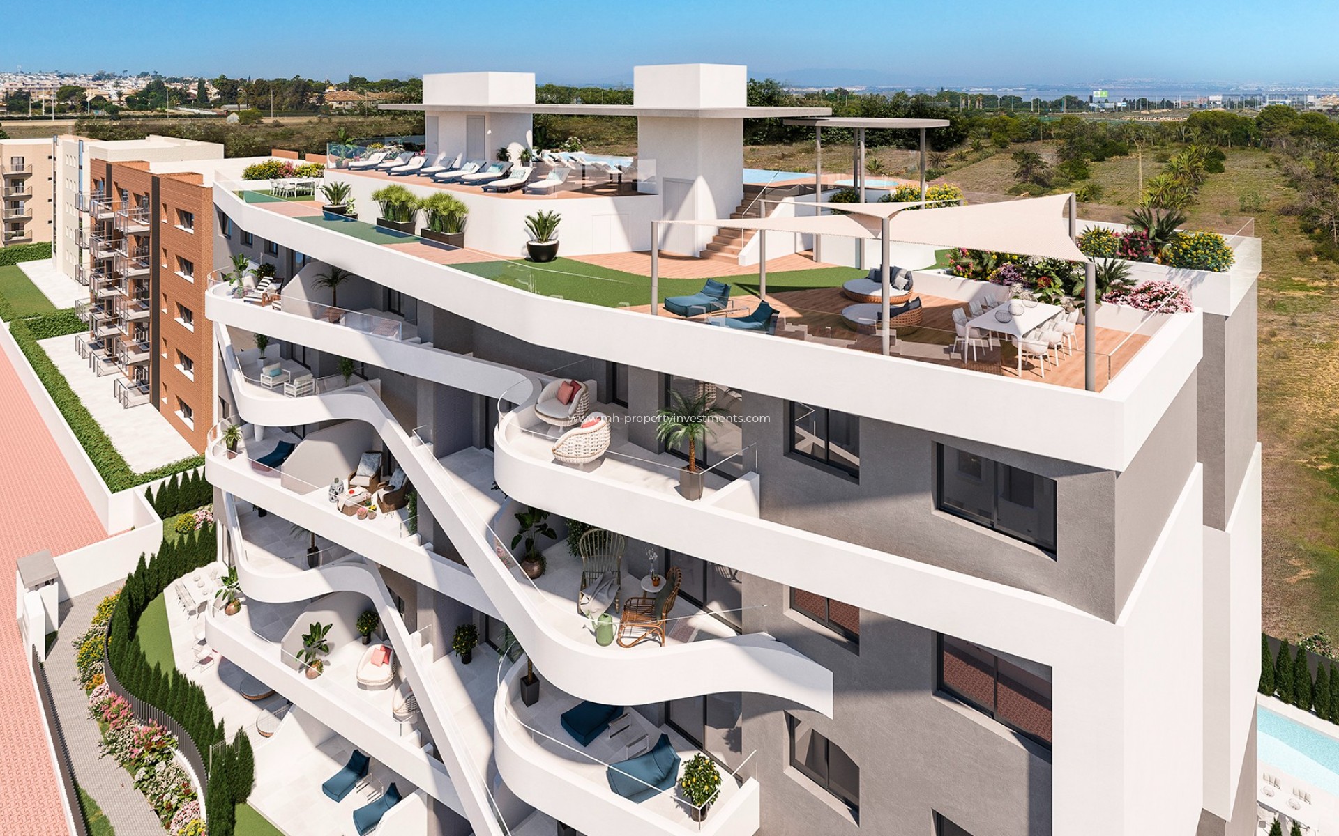 Neubau - Wohnung - Orihuela Costa - Punta Prima