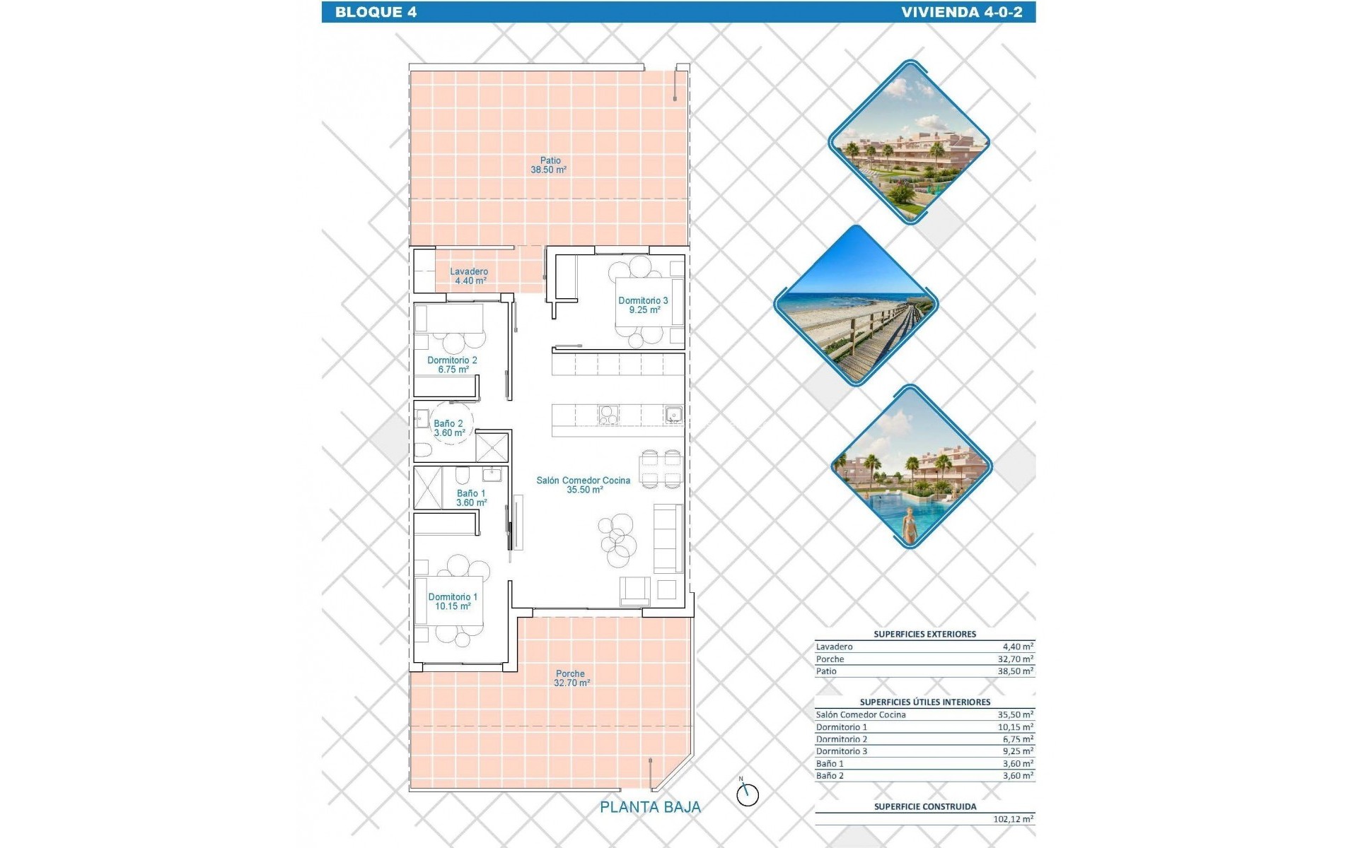 Neubau - Wohnung - Pilar de la Horadada - Lo Monte