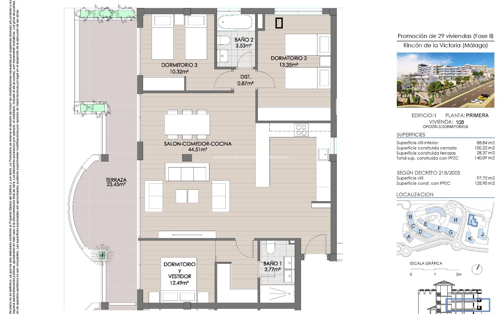 Neubau - Wohnung - rincon de la victoria - Torre de Benagalbón