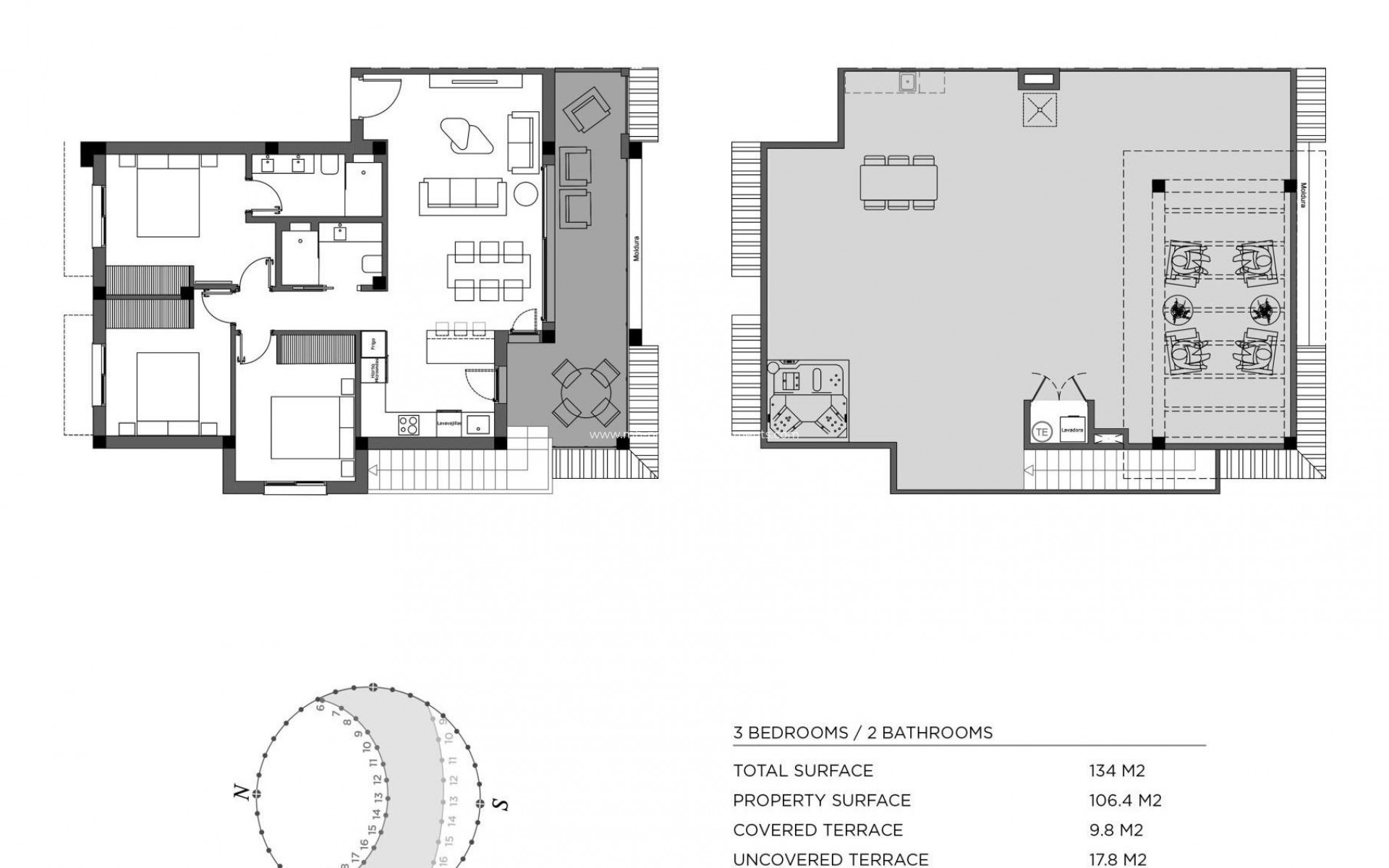 Neubau - Wohnung - Rojales / Ciudad Quesada - Doña Pepa