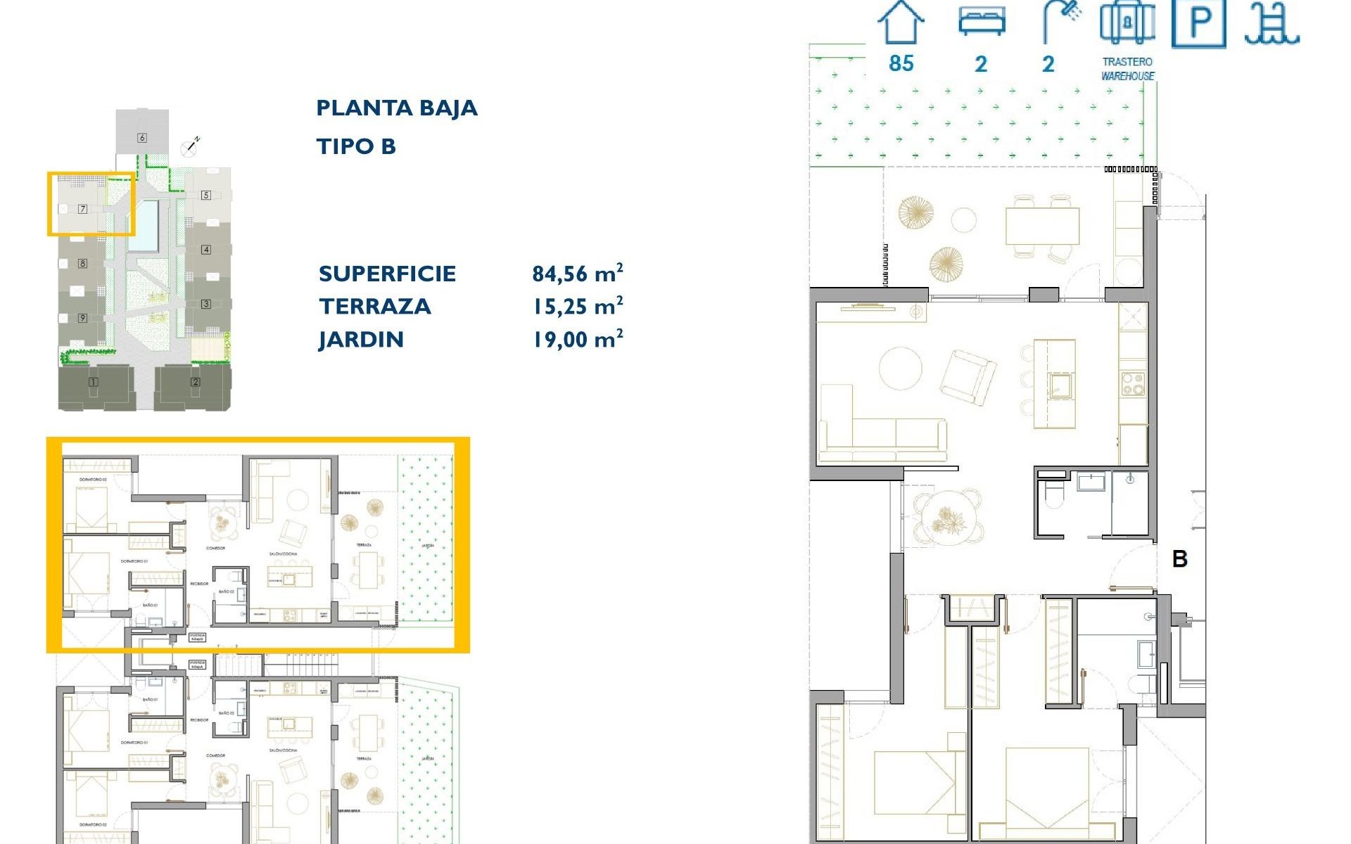 Neubau - Wohnung - San Pedro del Pinatar - Pueblo