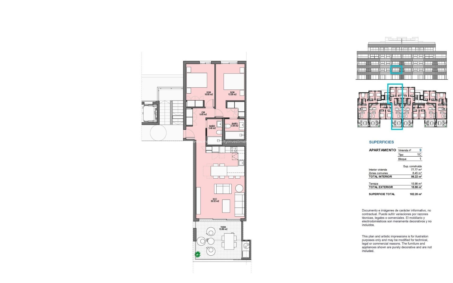 Neubau - Wohnung - Torre Pacheco - Santa Rosalia Lake And Life Resort