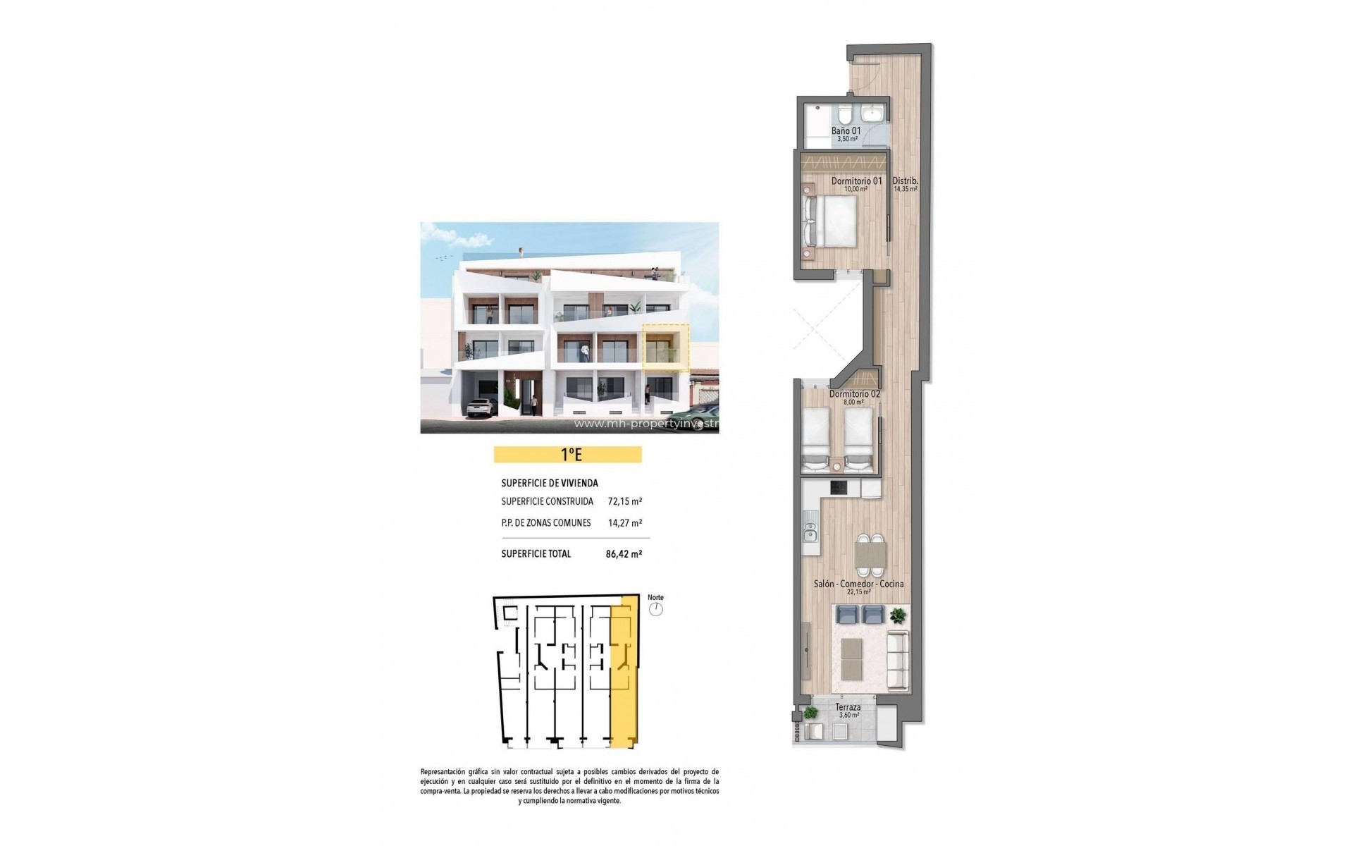 Neubau - Wohnung - Torrevieja - Playa de El Cura