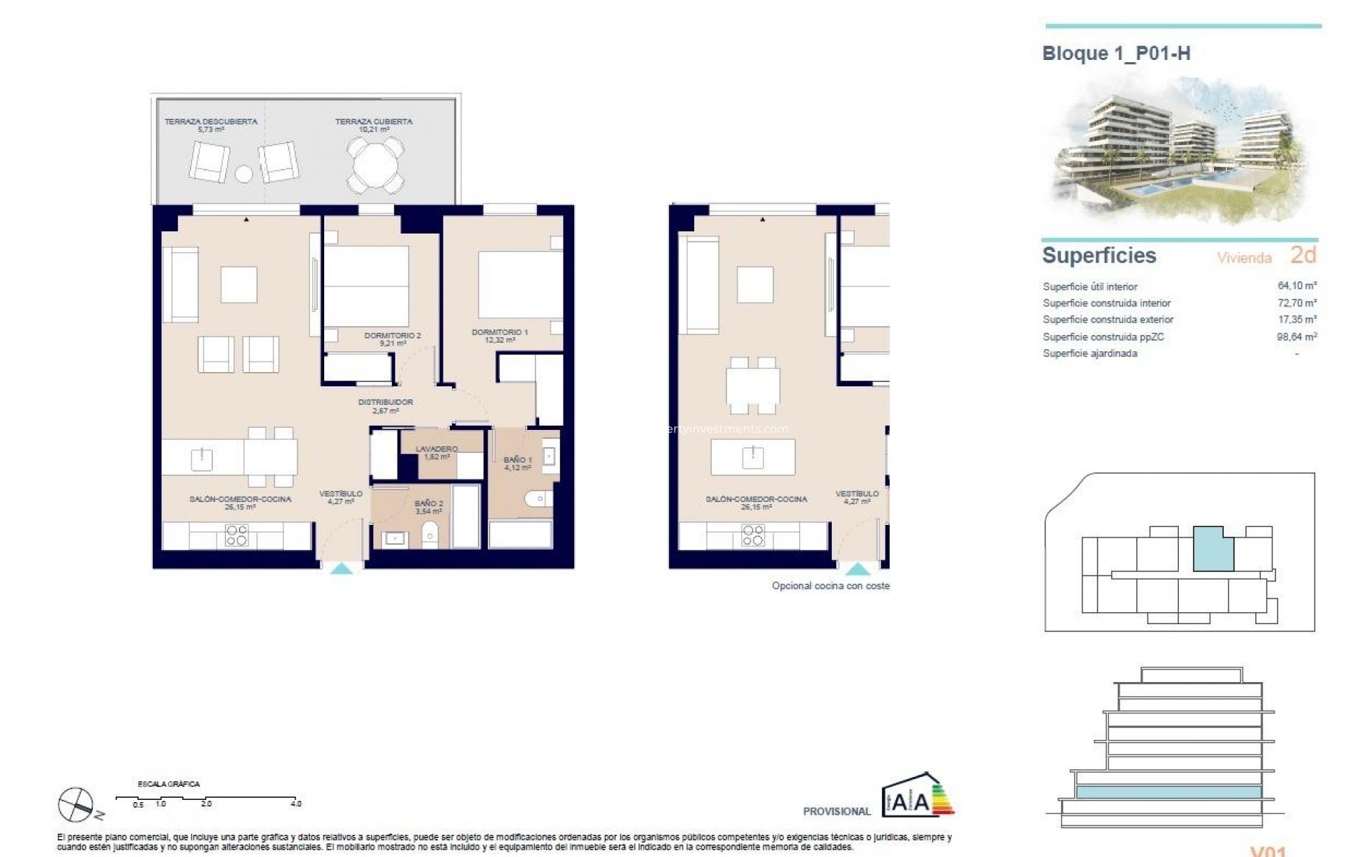 Neubau - Wohnung - Villajoyosa - Playa del Torres