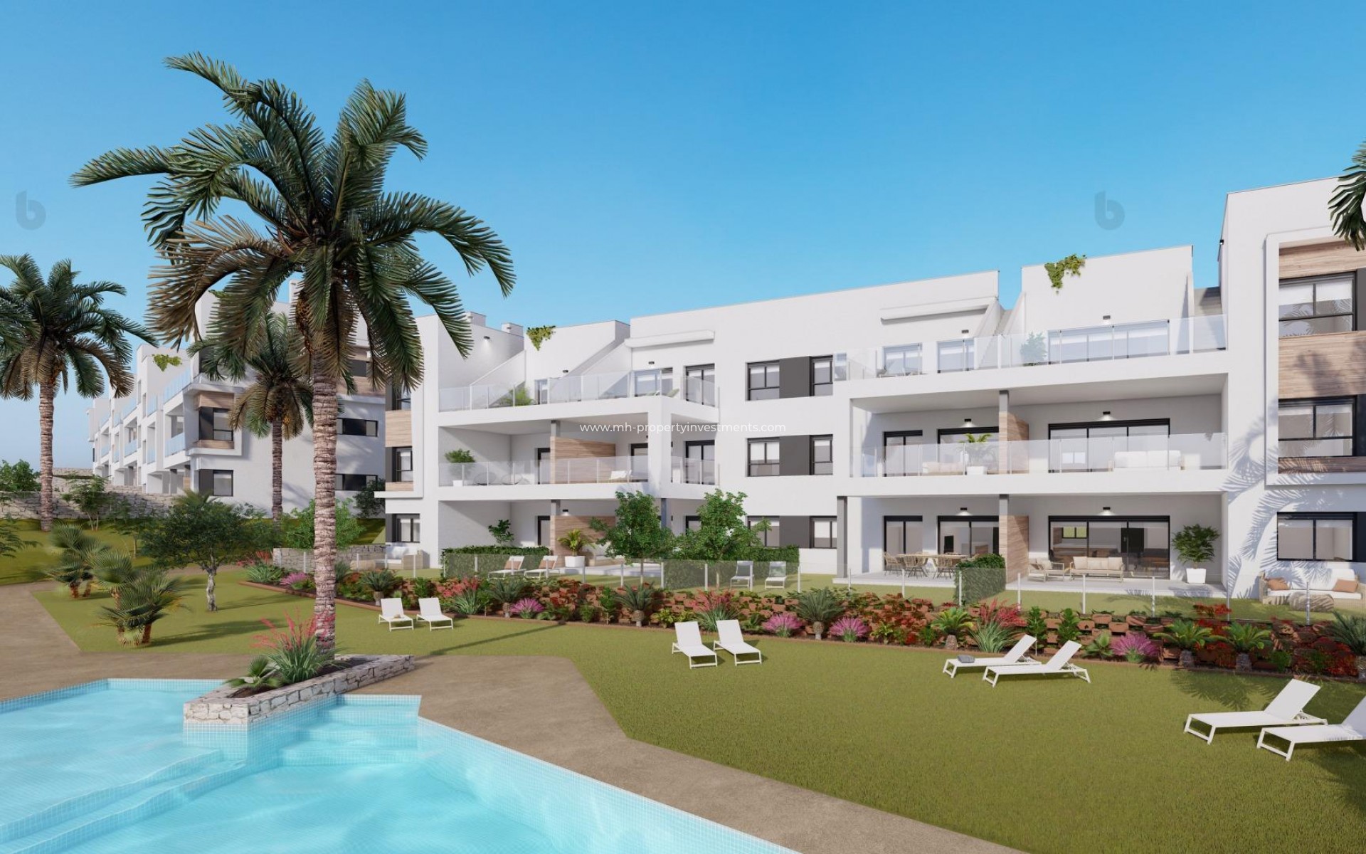 New Build - Apartment - Pilar de la Horadada - Lo romero golf