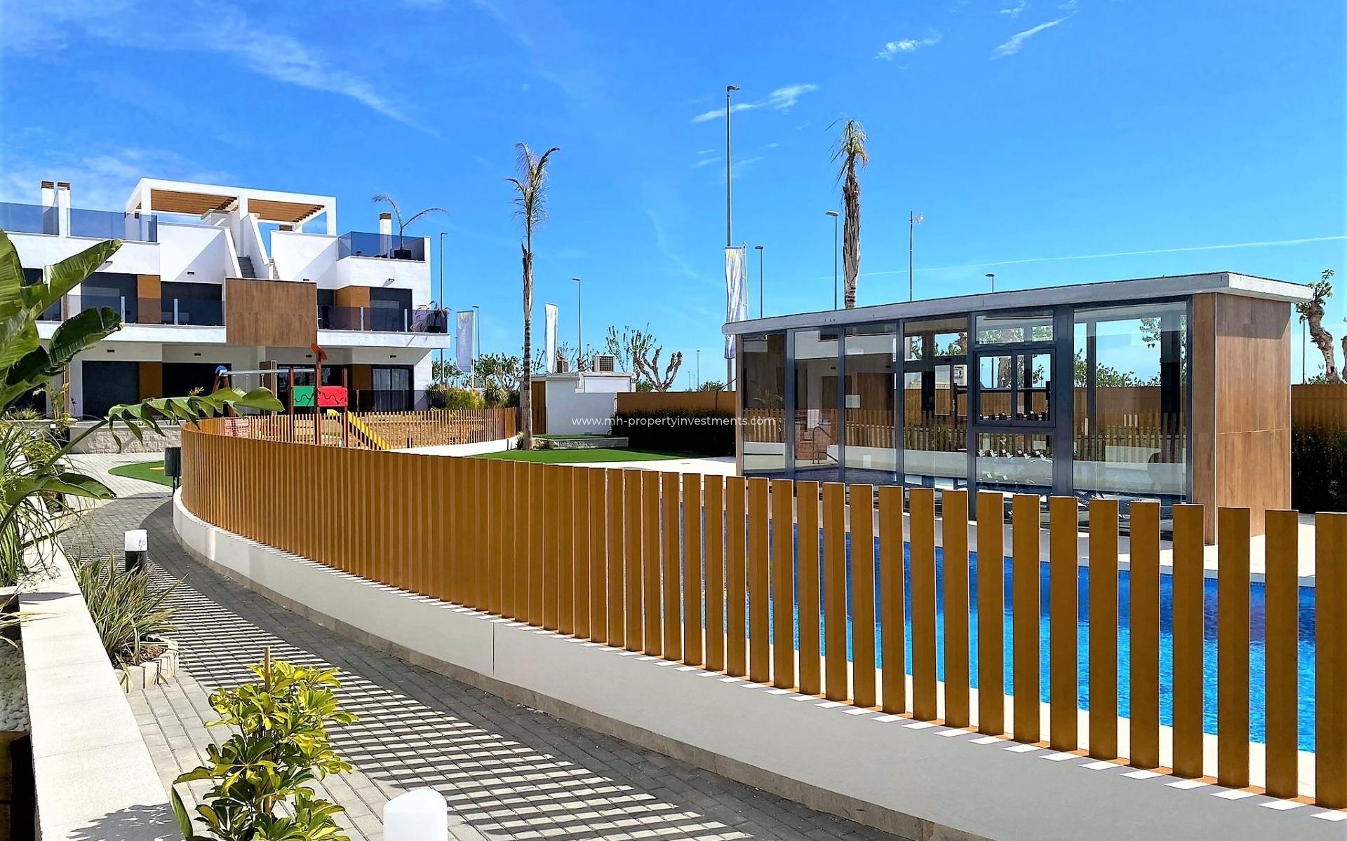 New Build - Bungalow - Pilar de la Horadada - Polideportivo