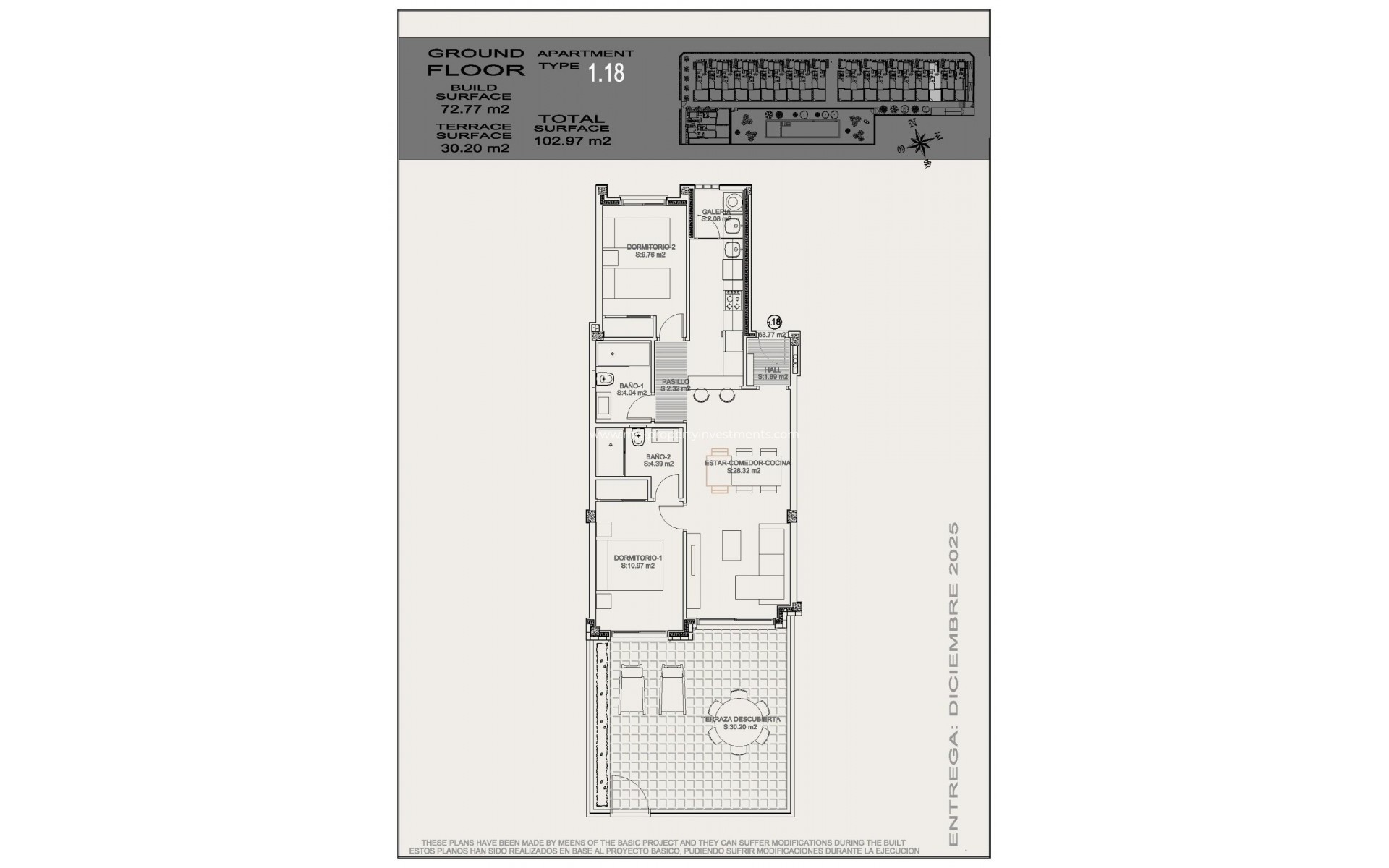 New Build - Bungalow - Torrevieja - Altos del Sol