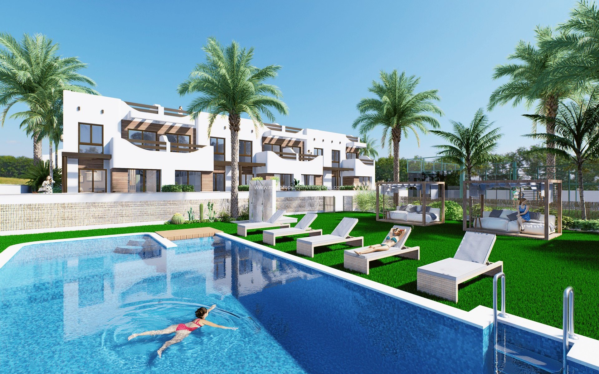 New Build - low-bungalow - Pilar de la Horadada