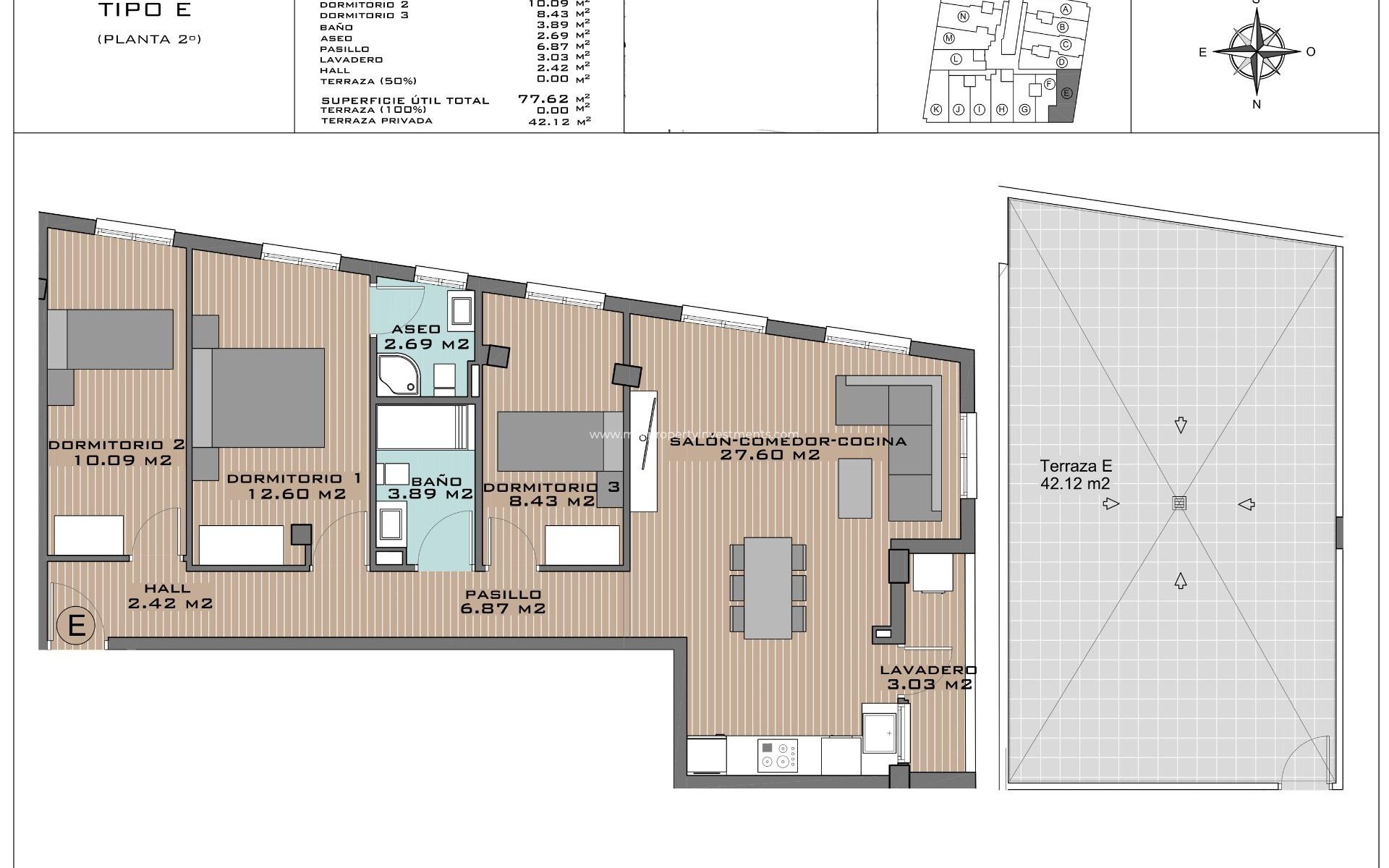 New Build - penthouse - Algorfa - Pueblo