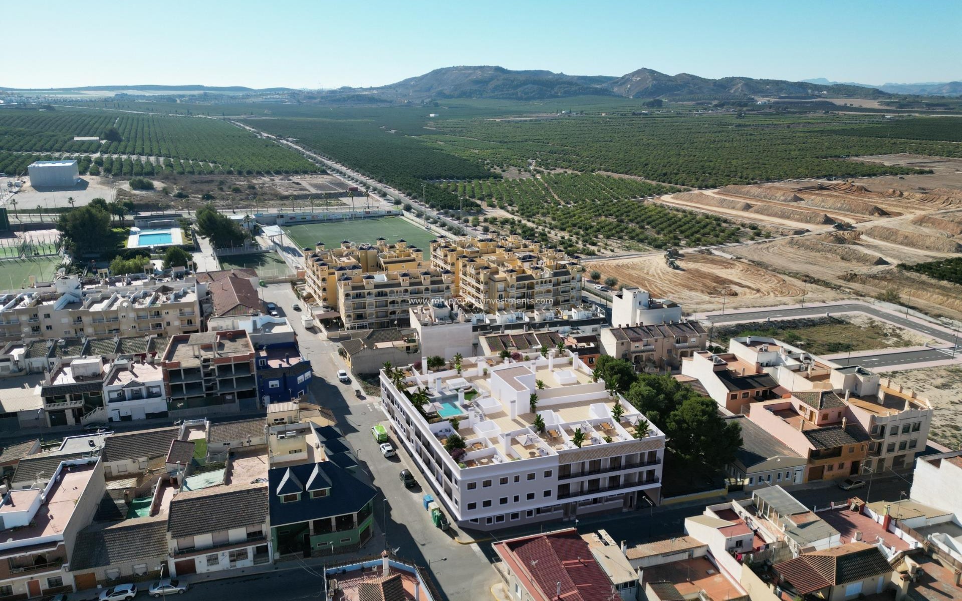 New Build - penthouse - Algorfa - Pueblo