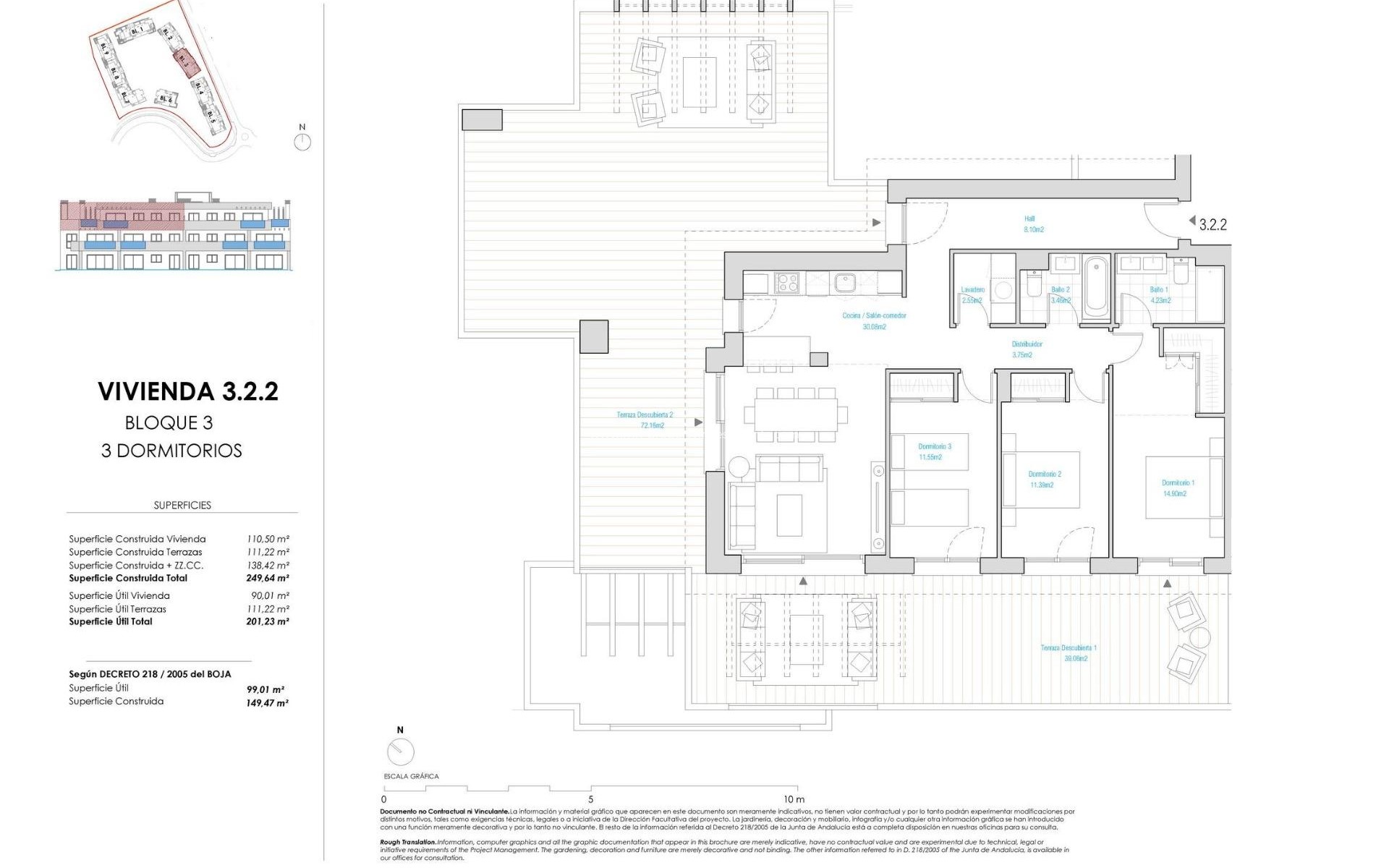 New Build - penthouse - Casares - Casares Golf