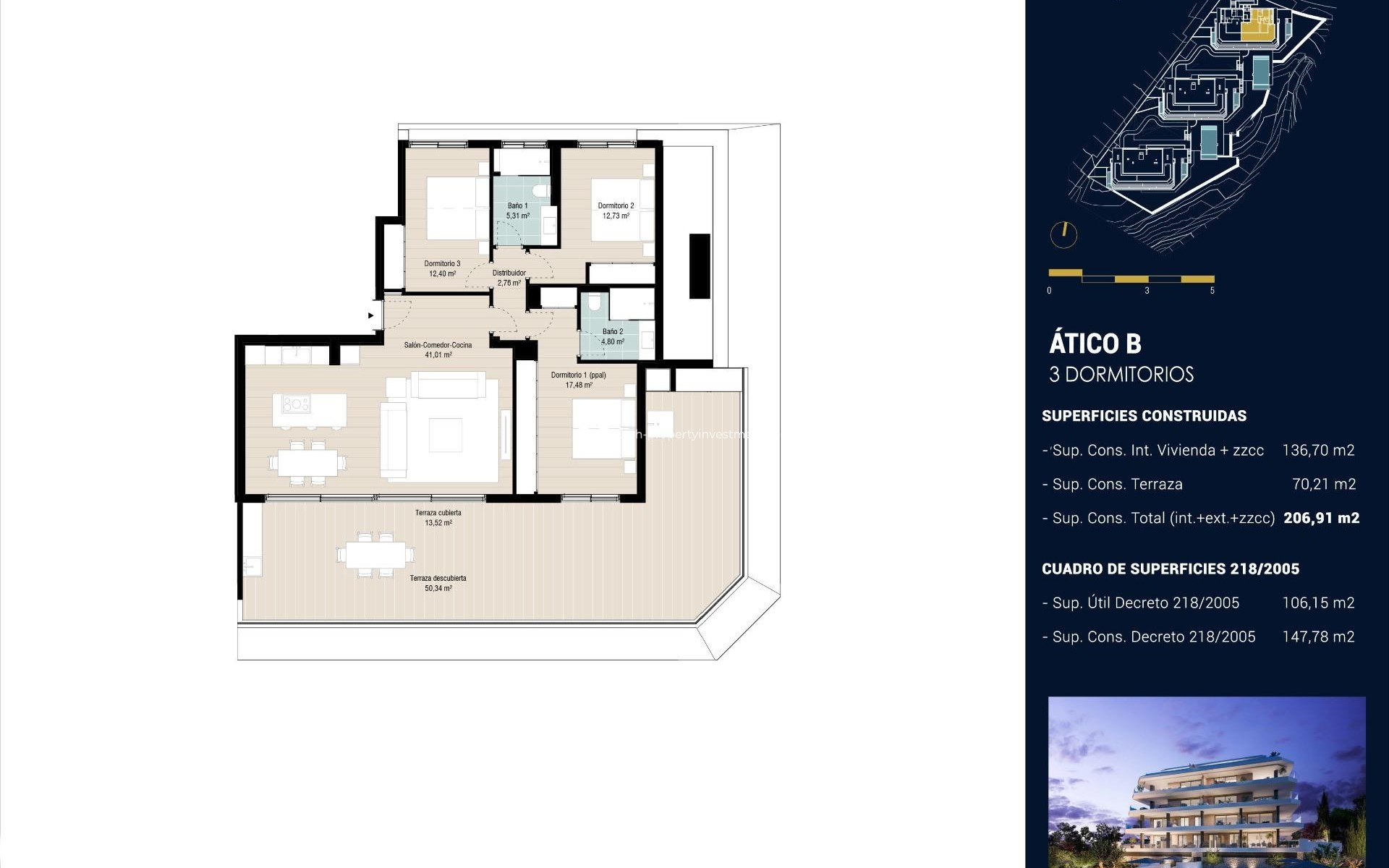 New Build - penthouse - Fuengirola - Higueron