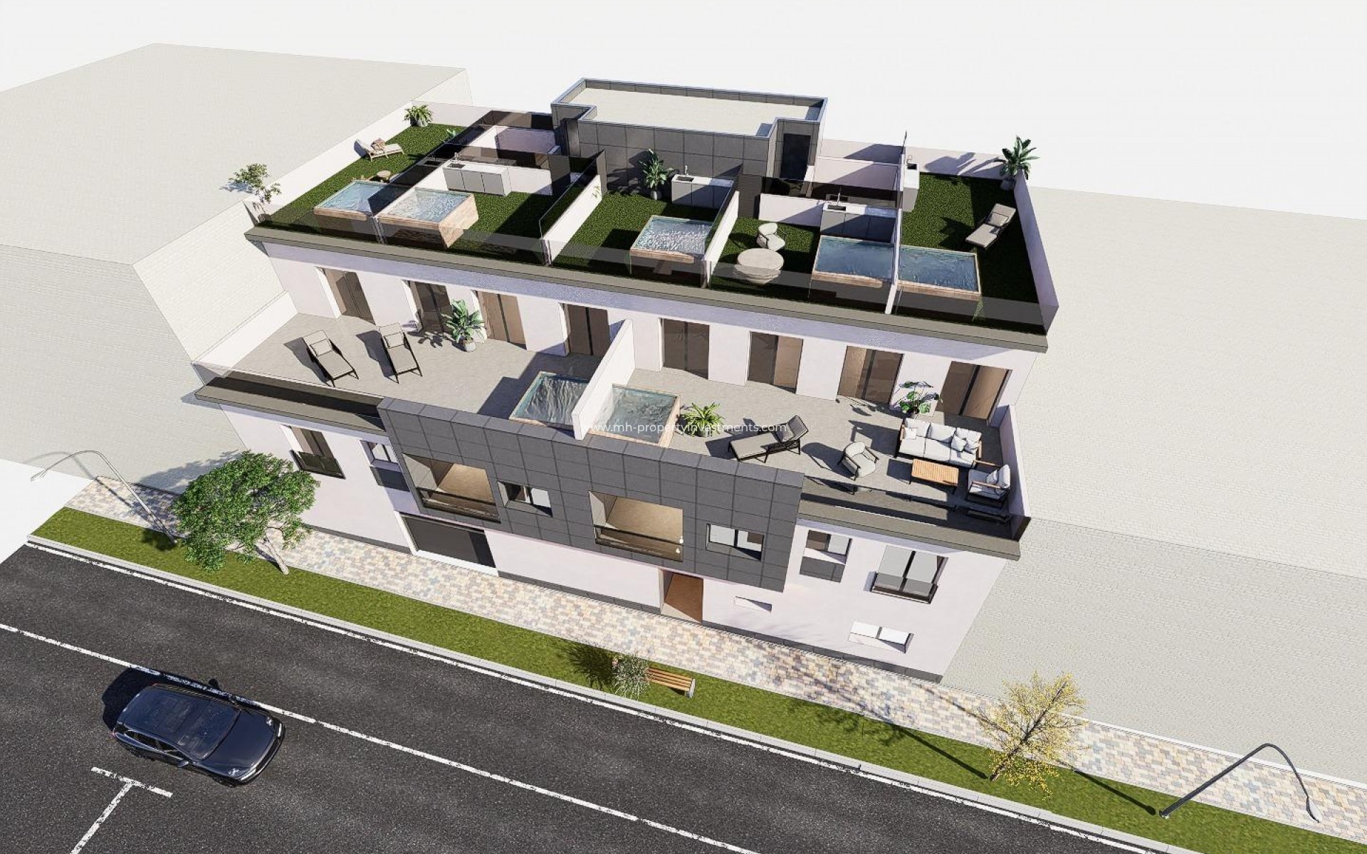 New Build - penthouse - Pilar de la Horadada - pueblo