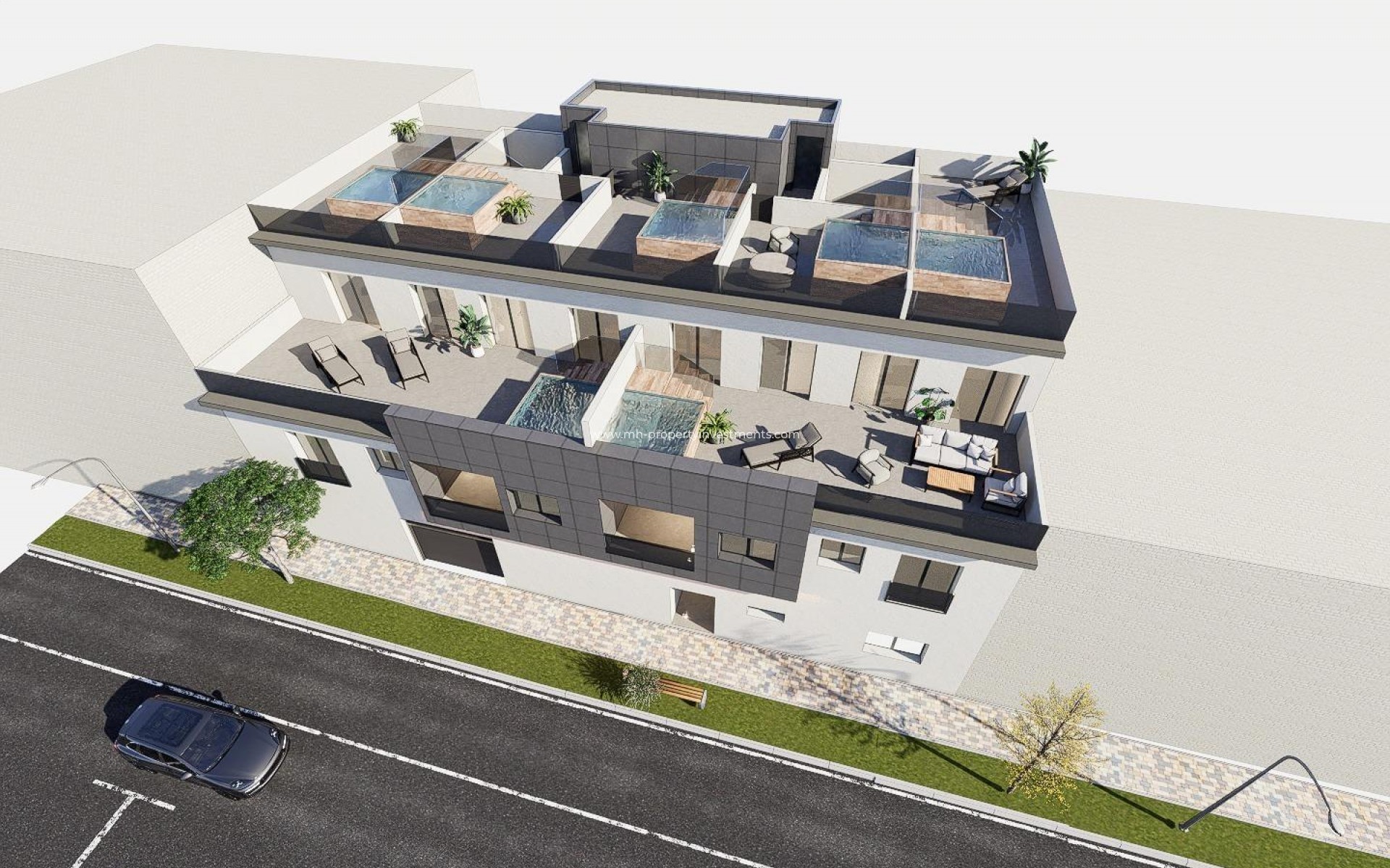 New Build - penthouse - Pilar de la Horadada - pueblo