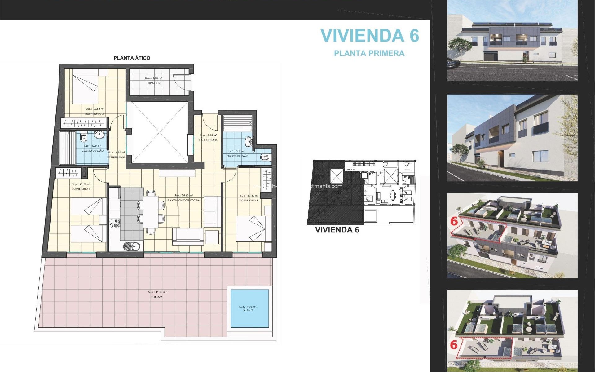 New Build - penthouse - Pilar de la Horadada - pueblo