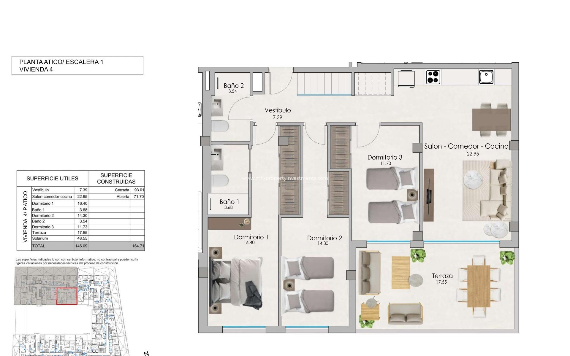 New Build - penthouse - Santa Pola - Estacion de autobuses