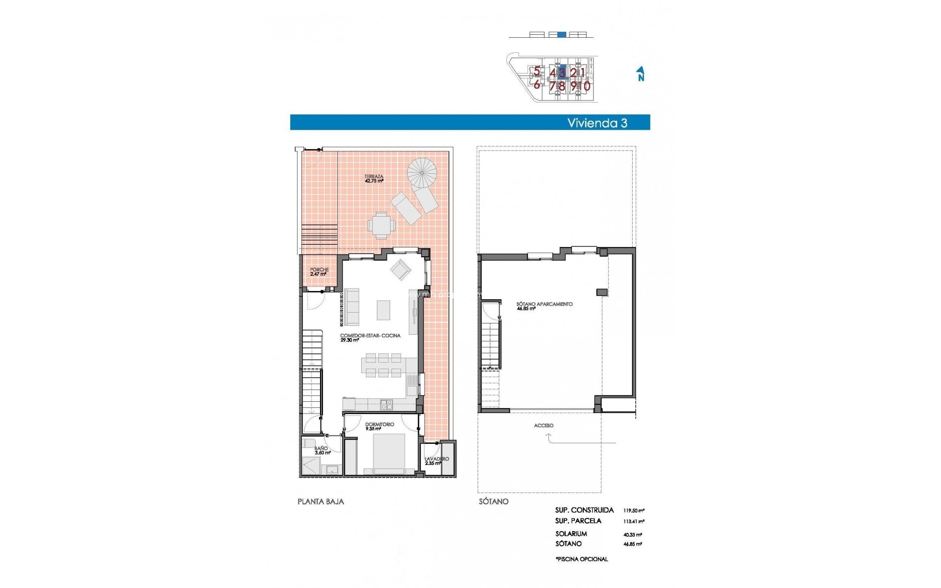 New Build - Quad House - Bigastro - pueblo