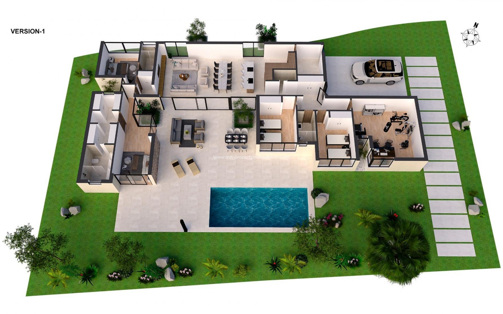 New Build - Villa - Banos y Mendigo - Altaona Golf