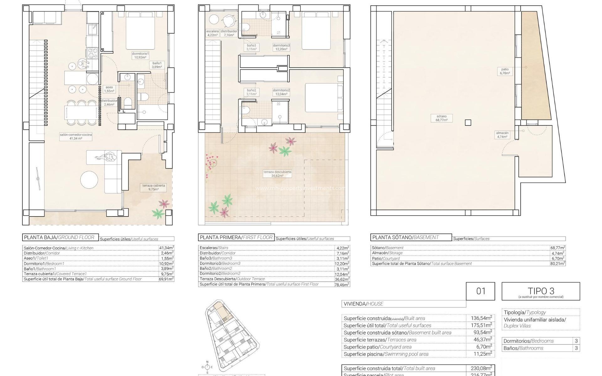 New Build - Villa - Hondón de las Nieves - Centro