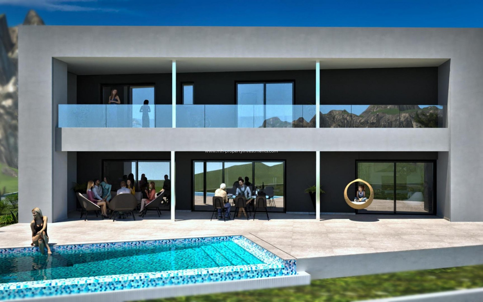 New Build - Villa - La Nucía - Panorama