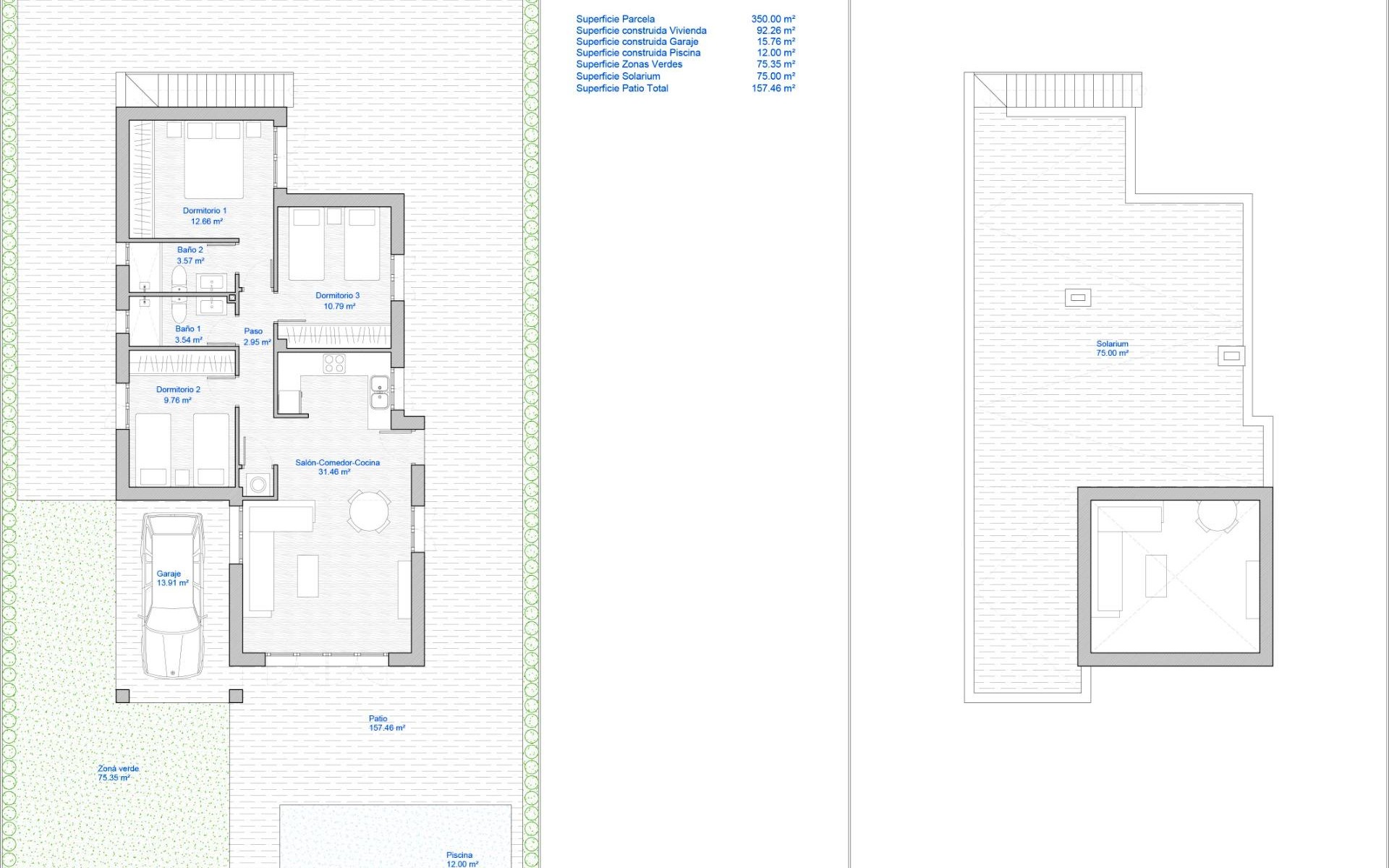 New Build - Villa - Los Alcázares - Serena Golf