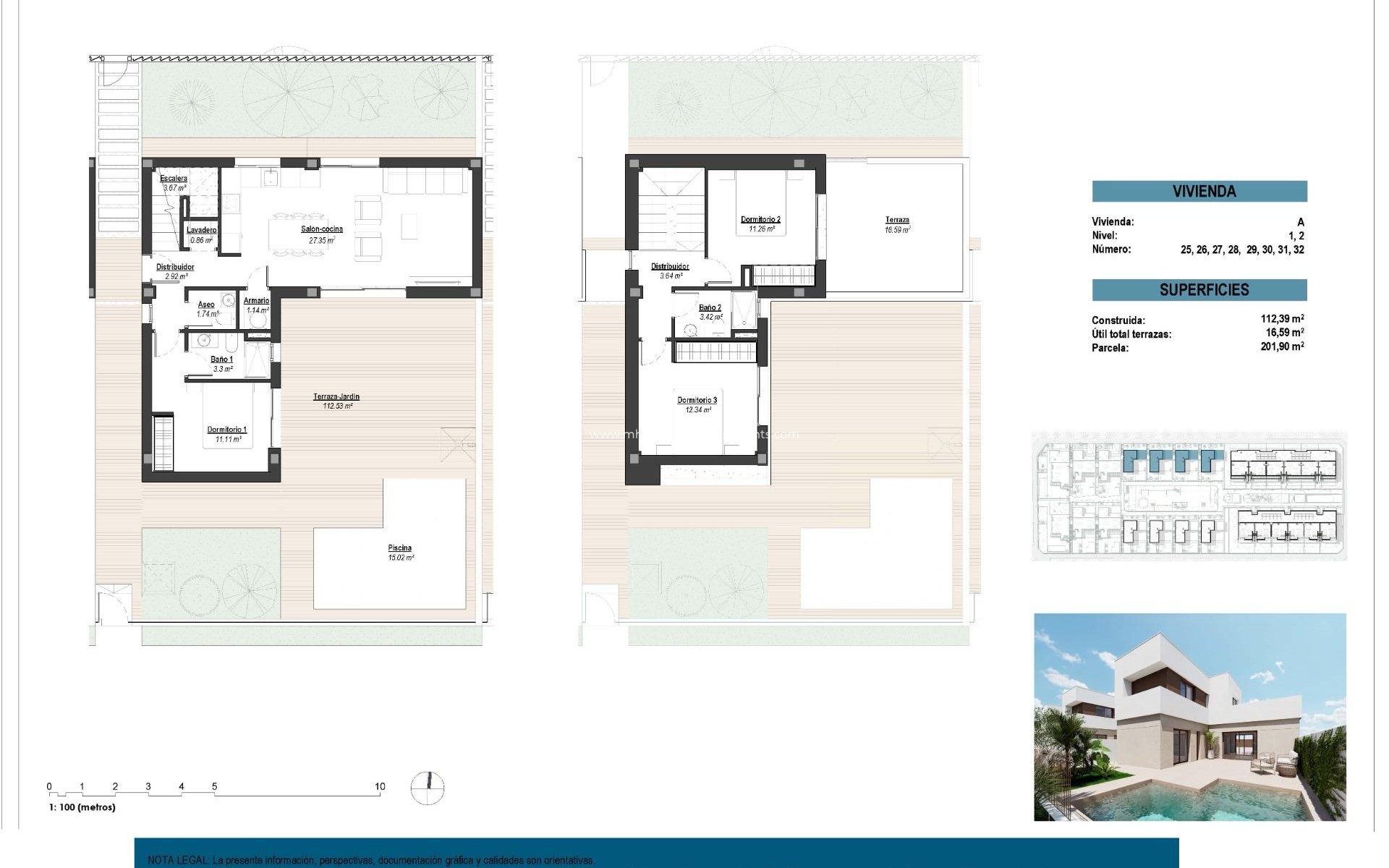 New Build - Villa - Los Alcázares - Serena Golf