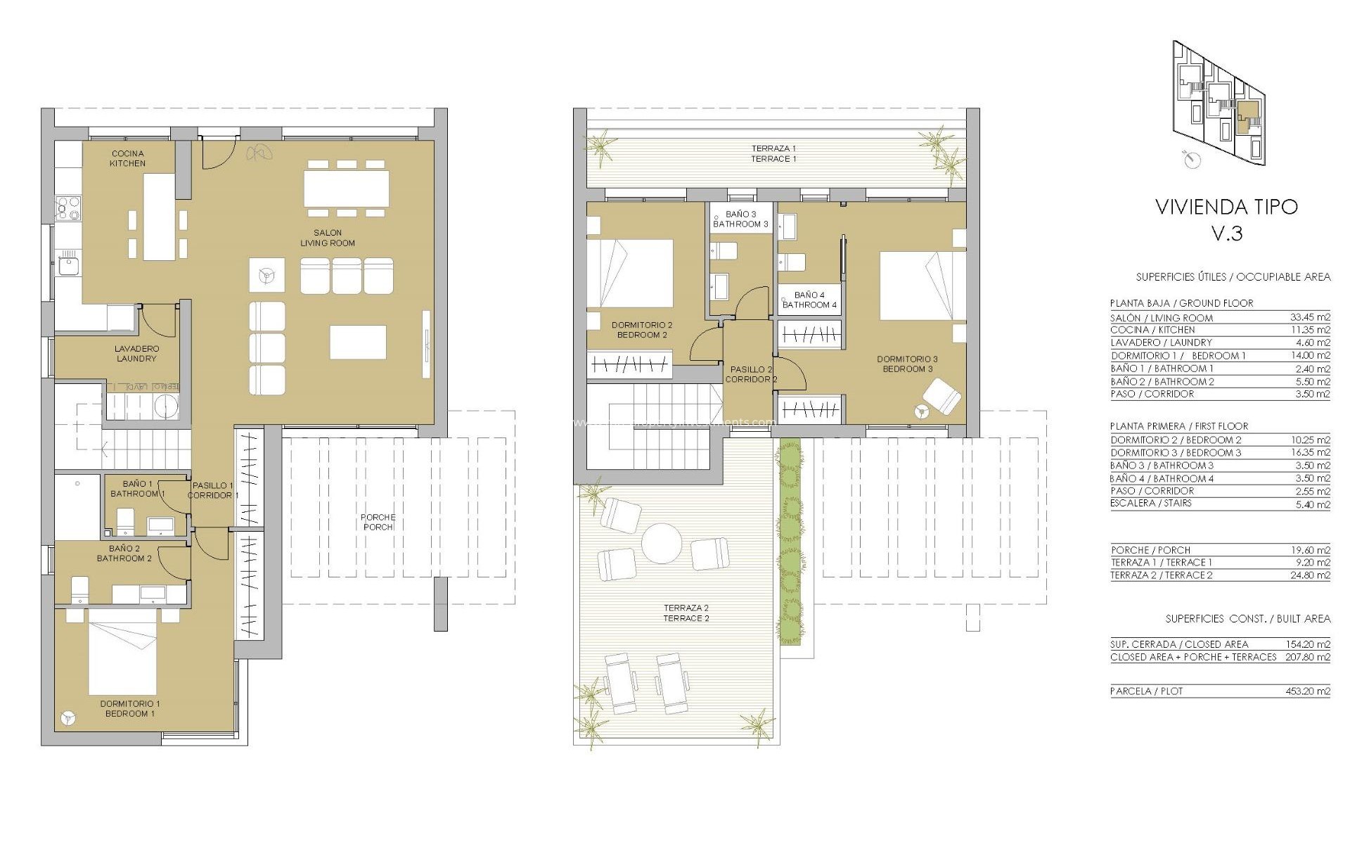 New Build - Villa - Pilar de la Horadada - Lo romero golf