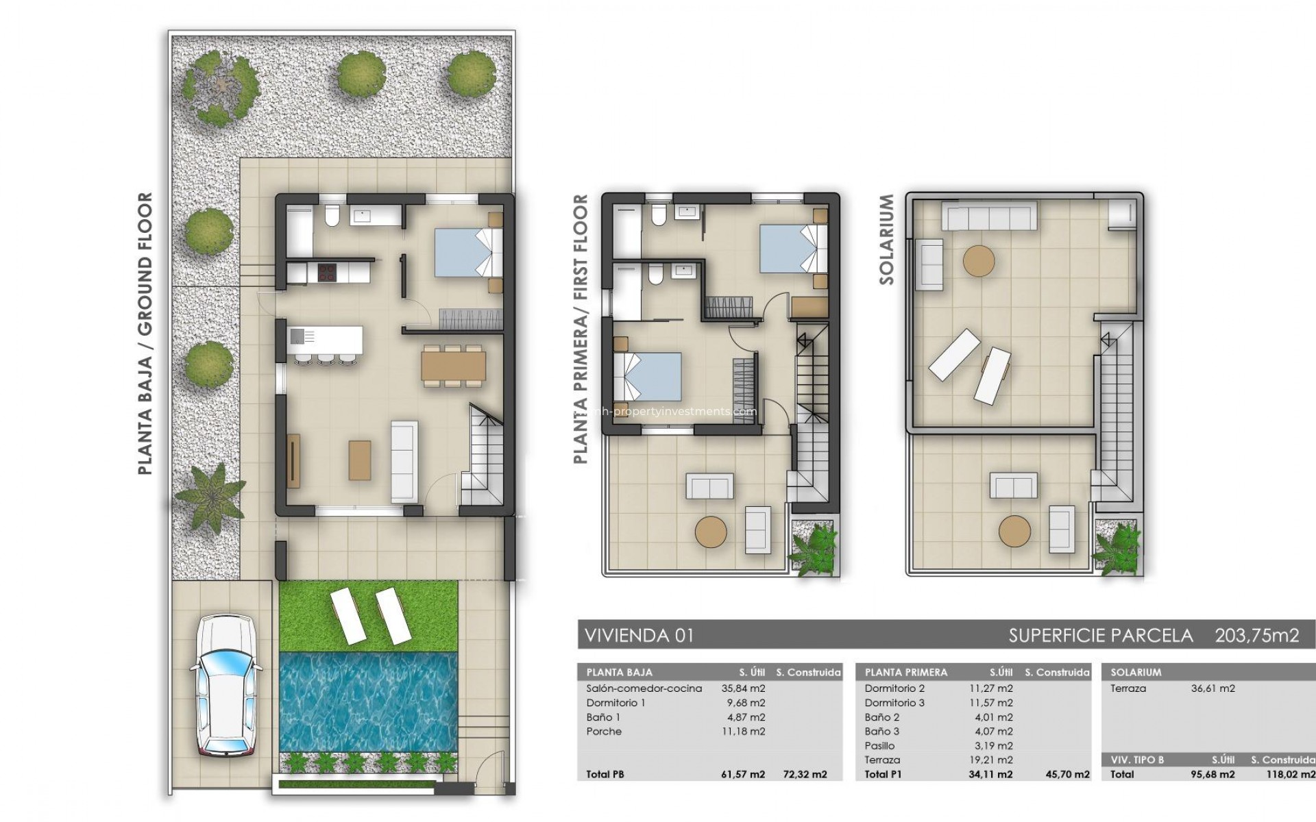 New Build - Villa - Pilar de la Horadada - Polideportivo