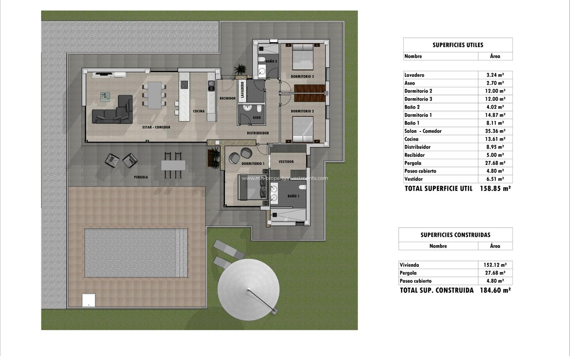 New Build - Villa - Pinoso - Lel