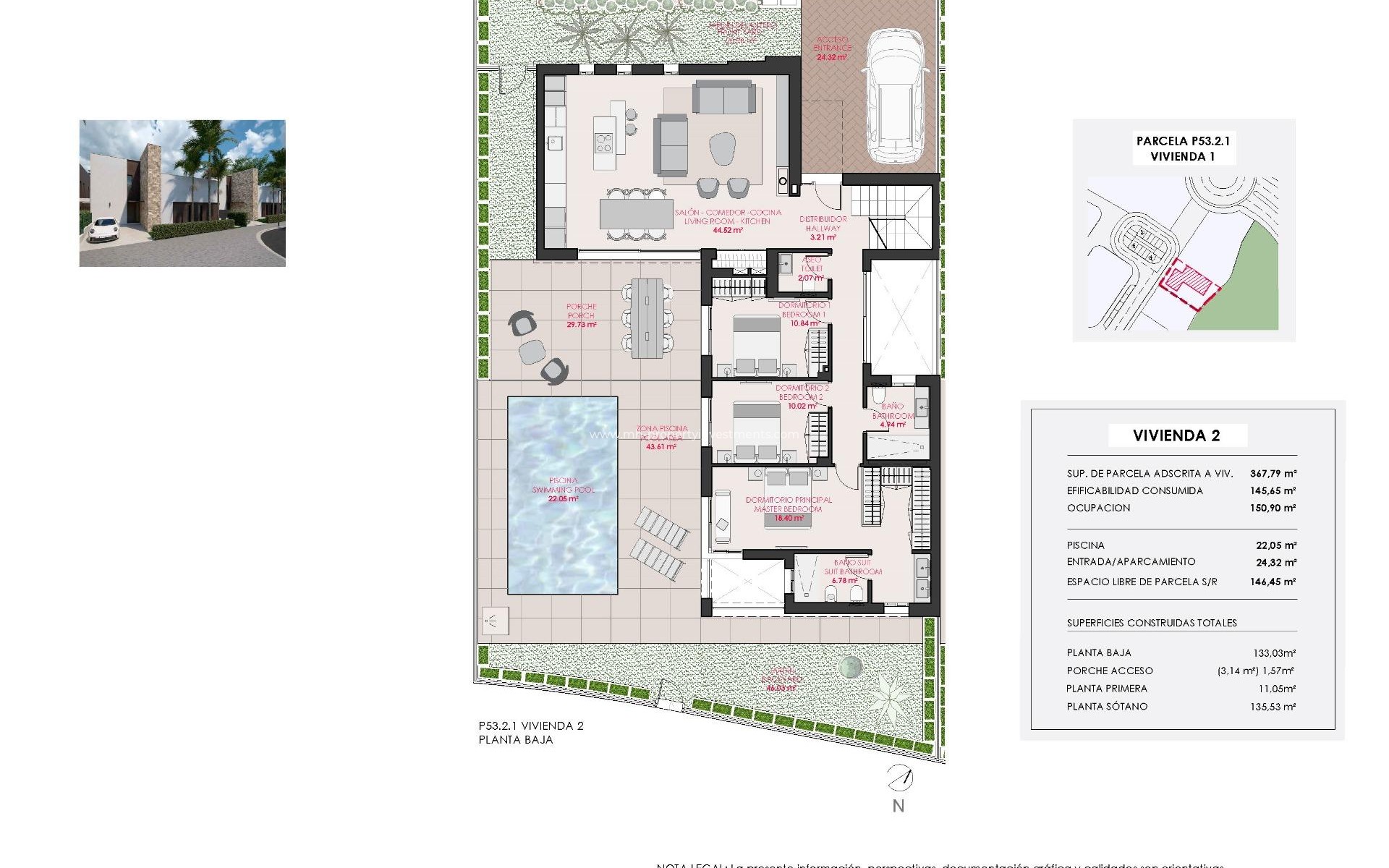 New Build - Villa - Torre Pacheco - Santa Rosalia Lake And Life Resort