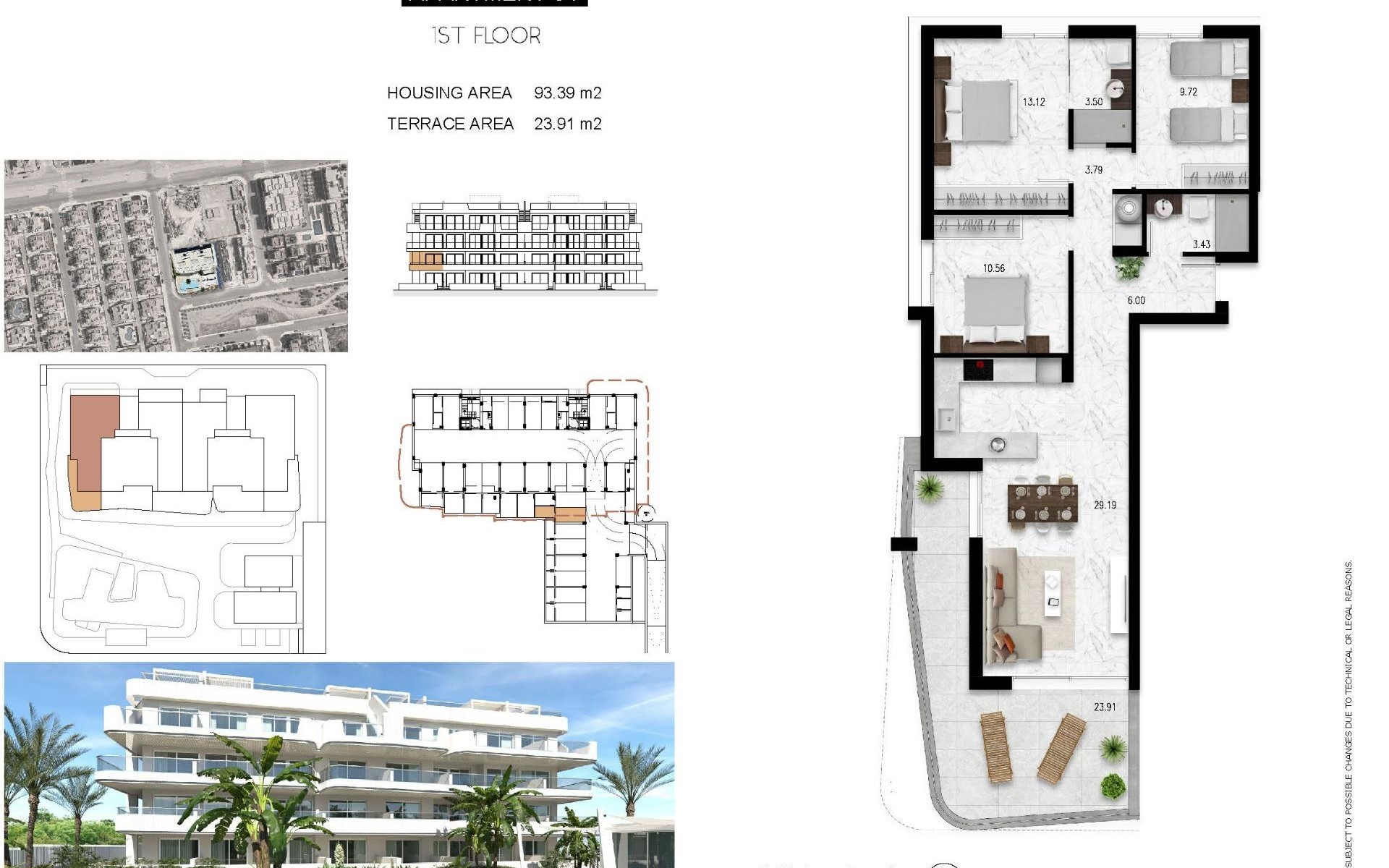 Nouvelle construction - Apartment - Orihuela Costa - Lomas de Cabo Roig