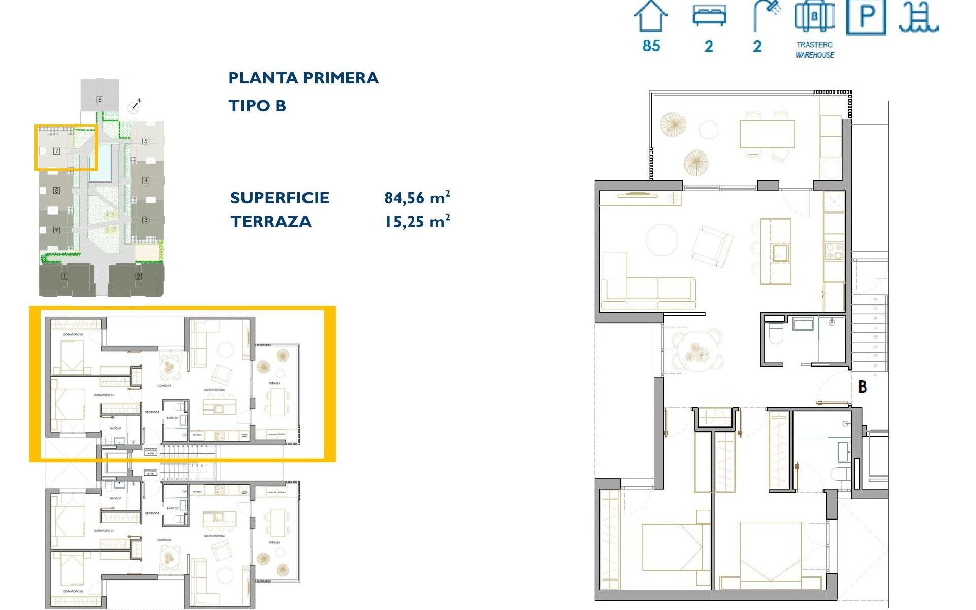 Nouvelle construction - Apartment - San Pedro del Pinatar - Pueblo