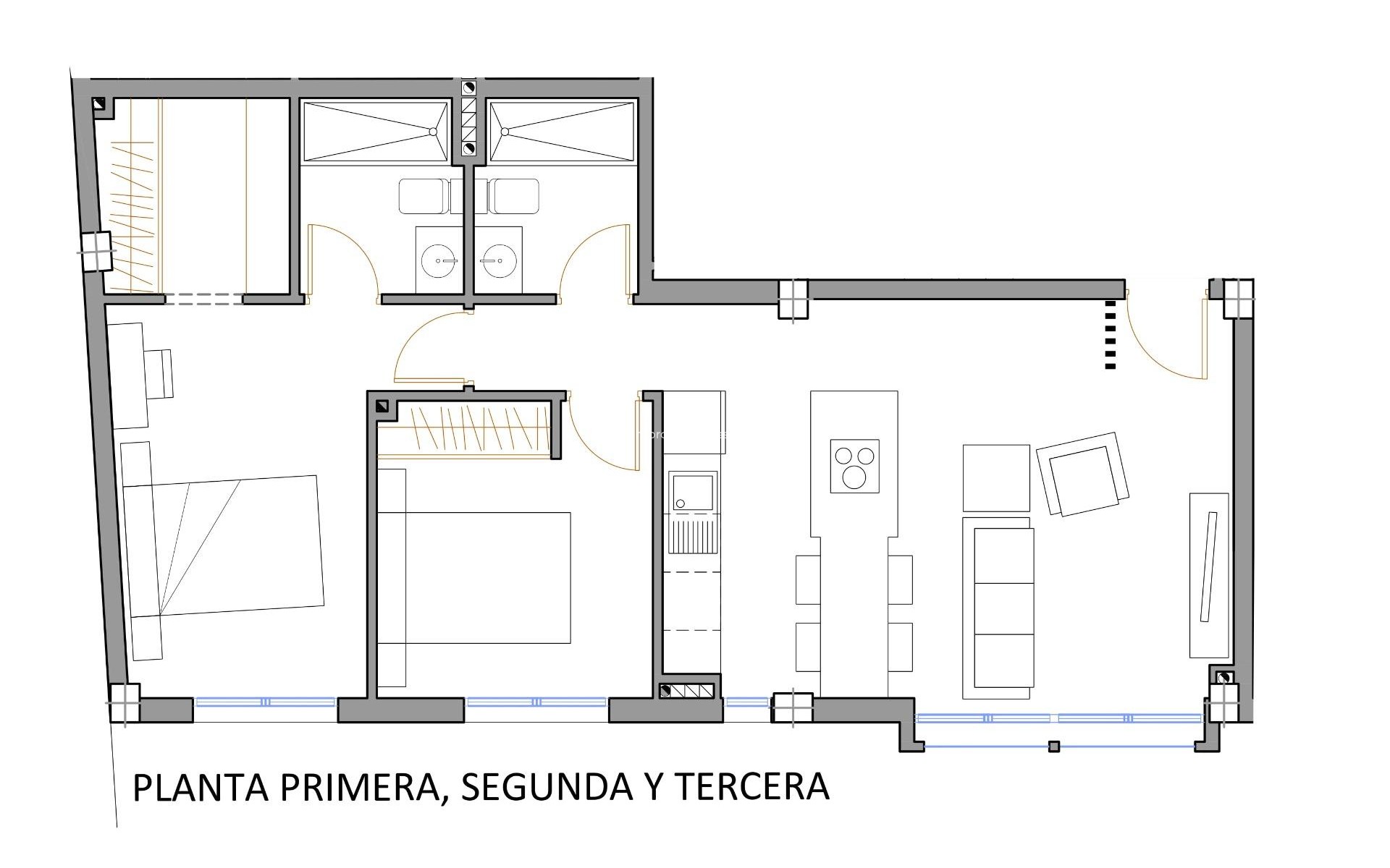 Nouvelle construction - Apartment - San Pedro del Pinatar - Villananitos