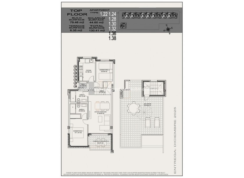 Nouvelle construction - Bungalow - Torrevieja - Altos del Sol