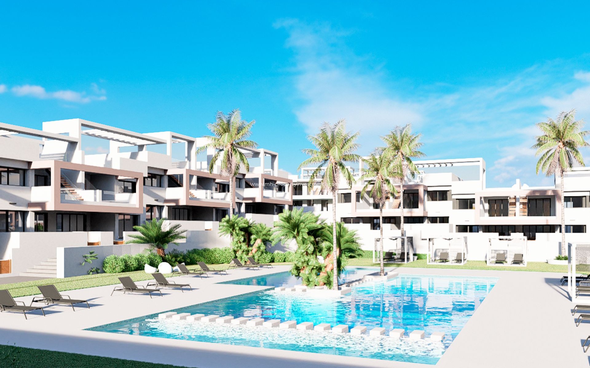 Nouvelle construction - low-bungalow - Finestrat